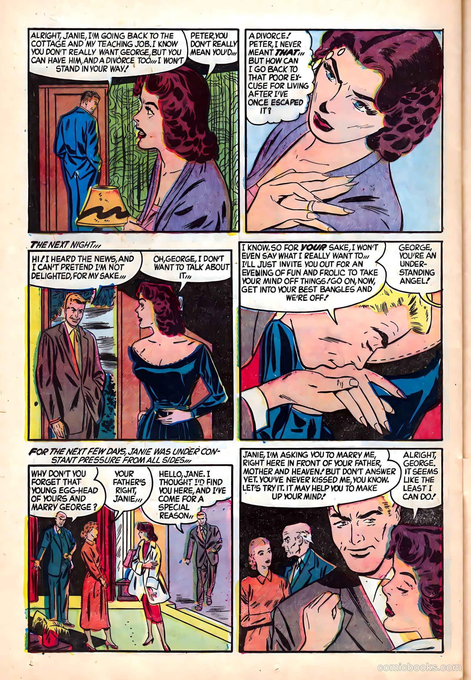 All True Romance #19 (1954) — page 24 of 36