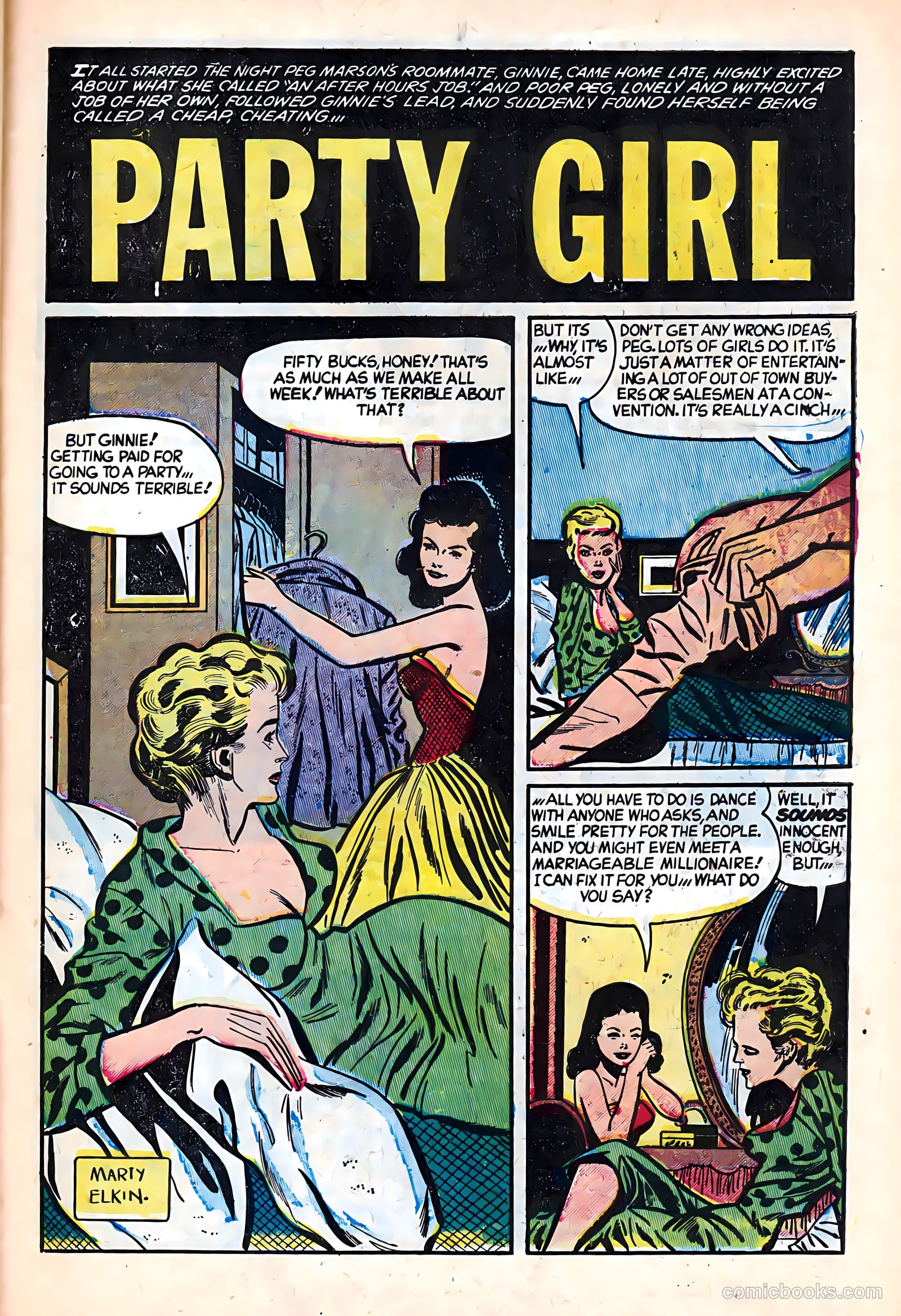 All True Romance #19 (1954) — page 27 of 36