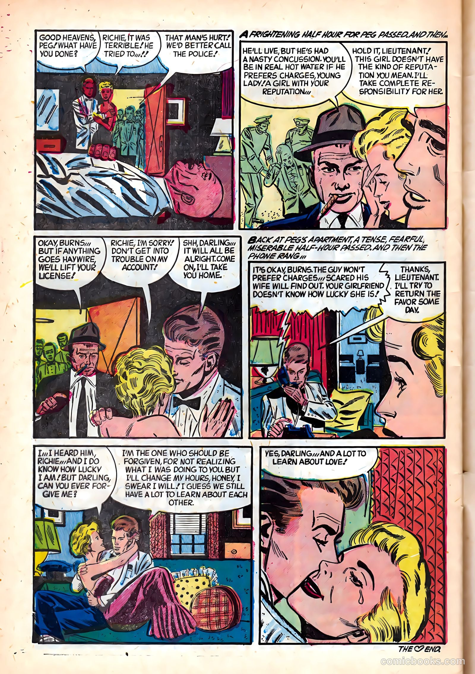 All True Romance #19 (1954) — page 32 of 36