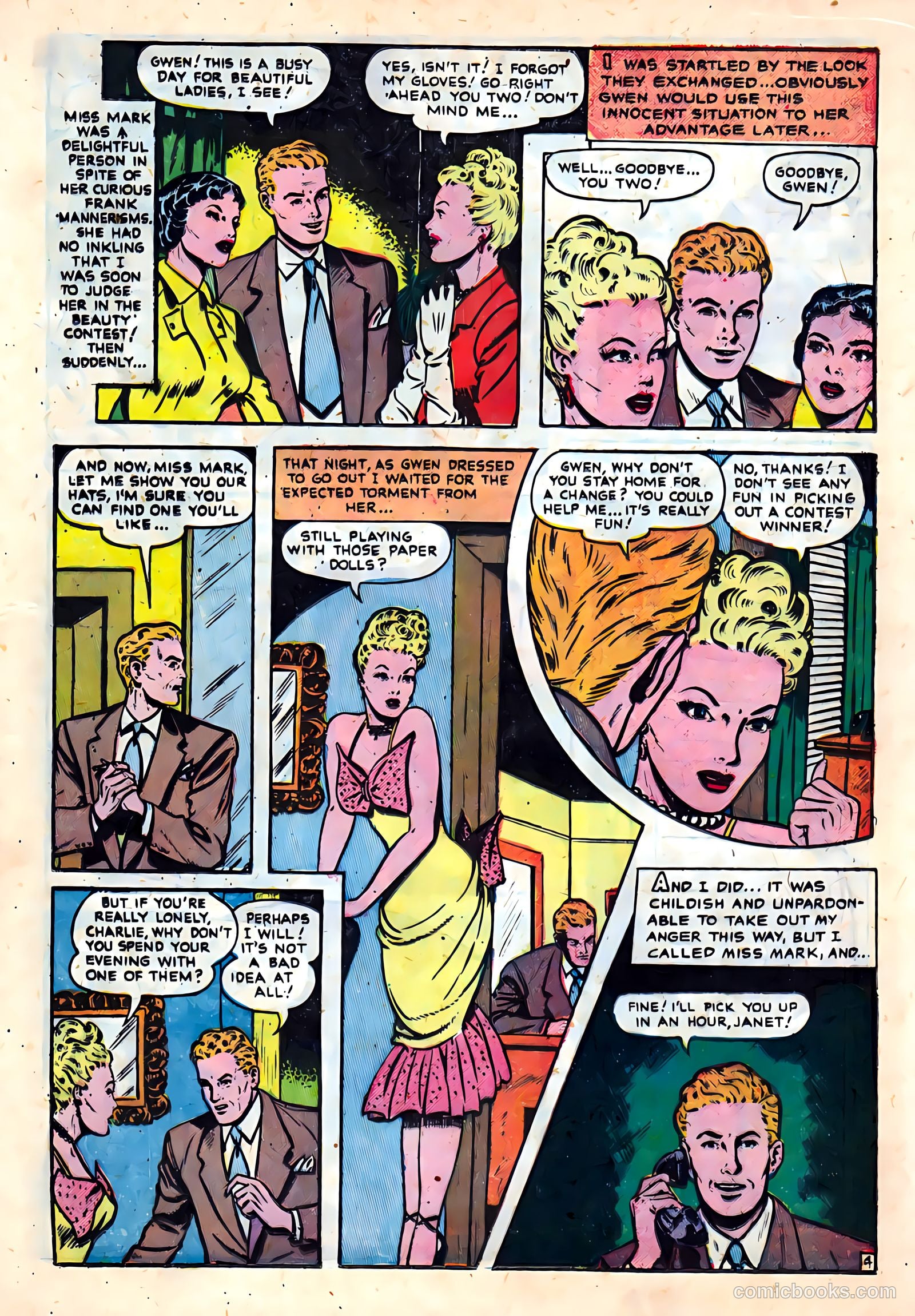 All True Romance #2 (1951) — page 17 of 36