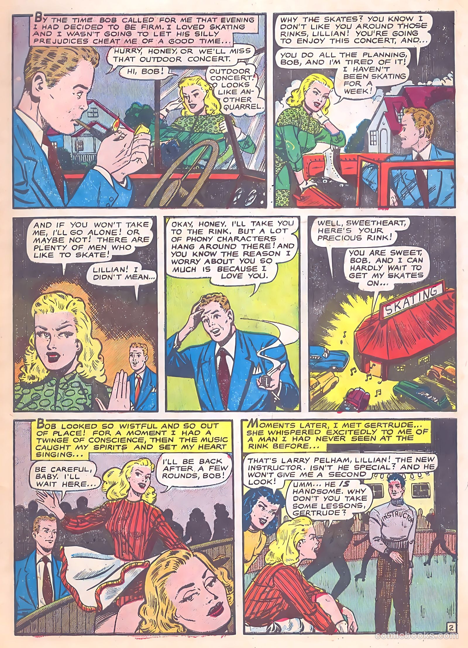 All True Romance #22 (1955) — page 6 of 38