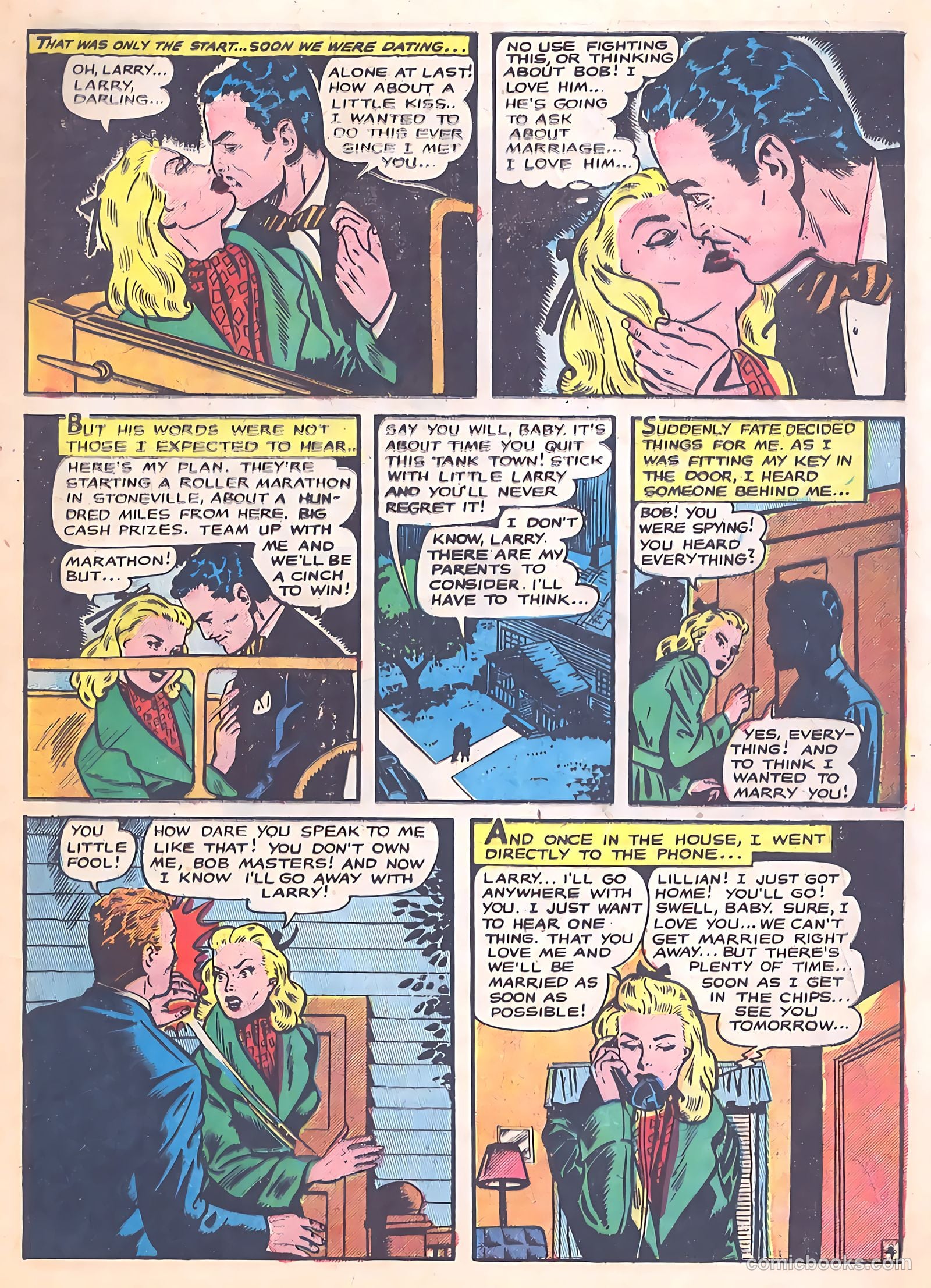 All True Romance #22 (1955) — page 8 of 38