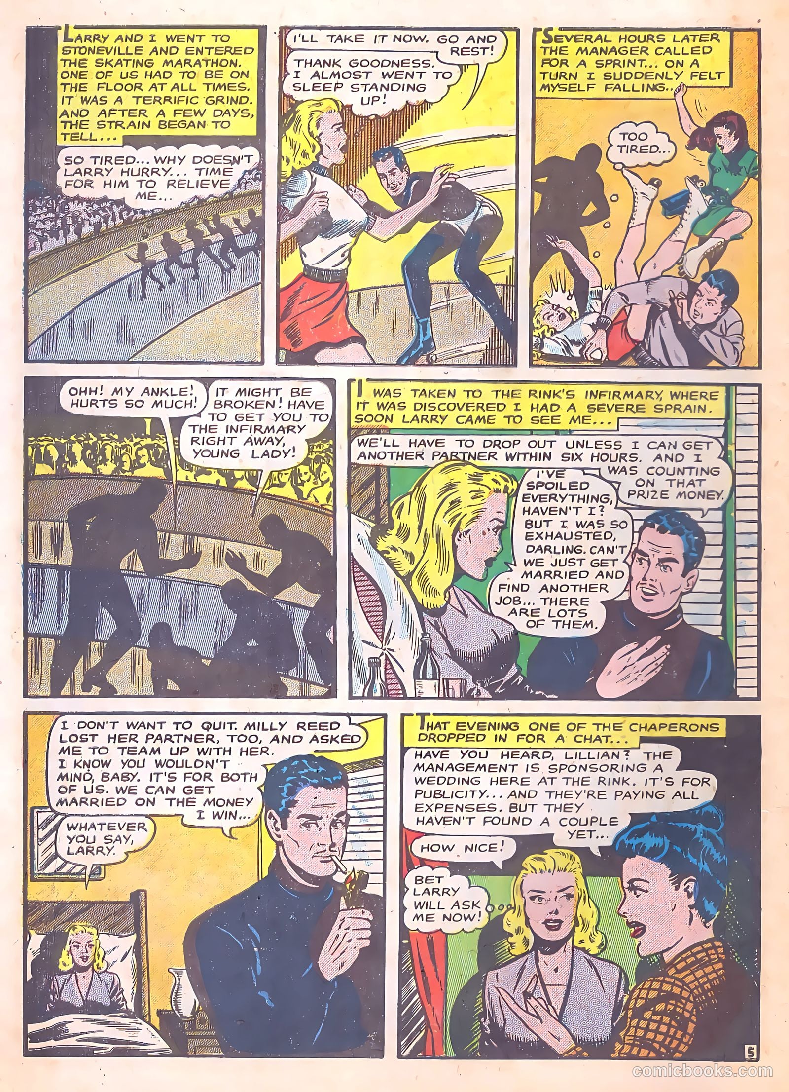 All True Romance #22 (1955) — page 9 of 38