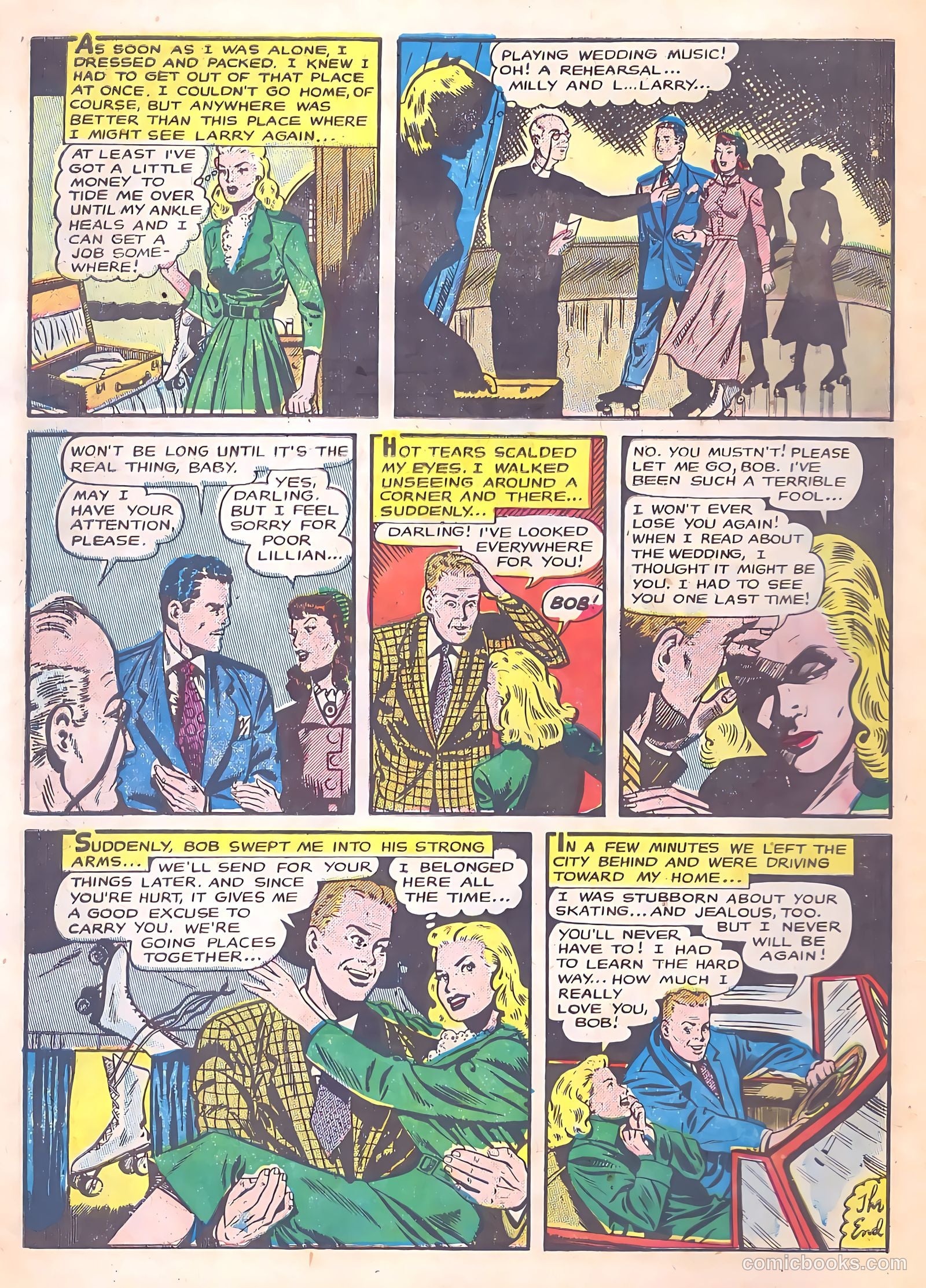 All True Romance #22 (1955) — page 11 of 38