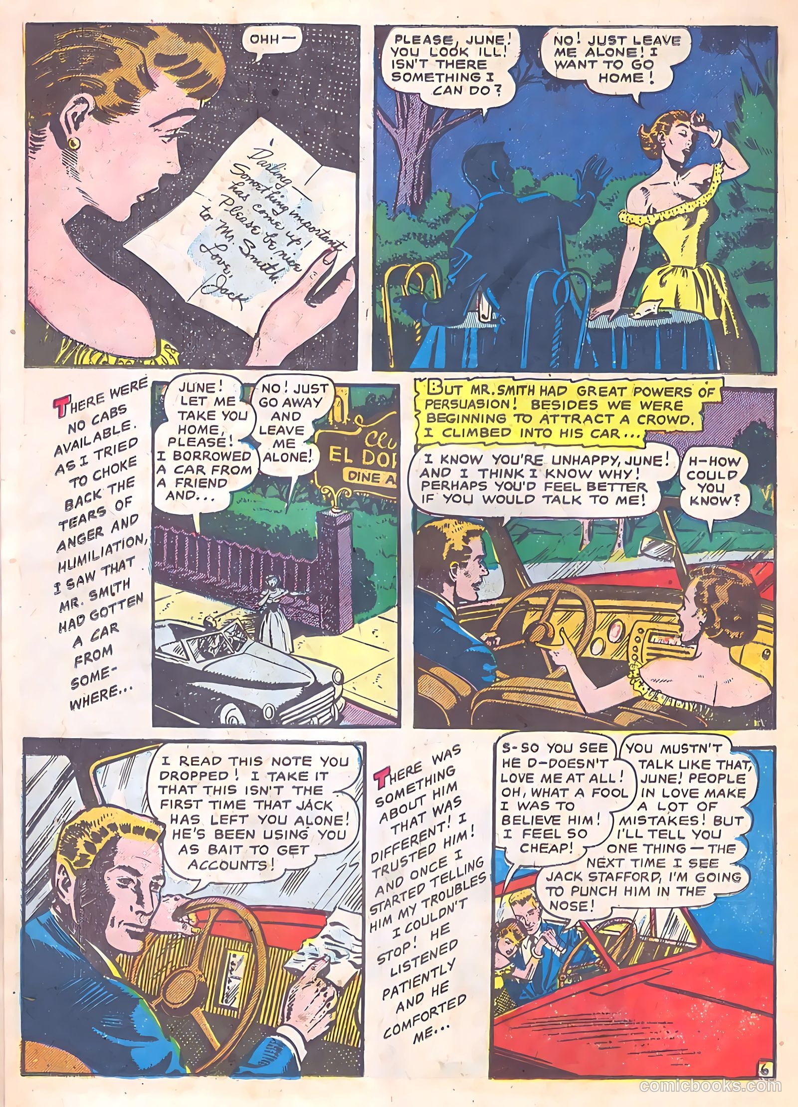 All True Romance #22 (1955) — page 17 of 38
