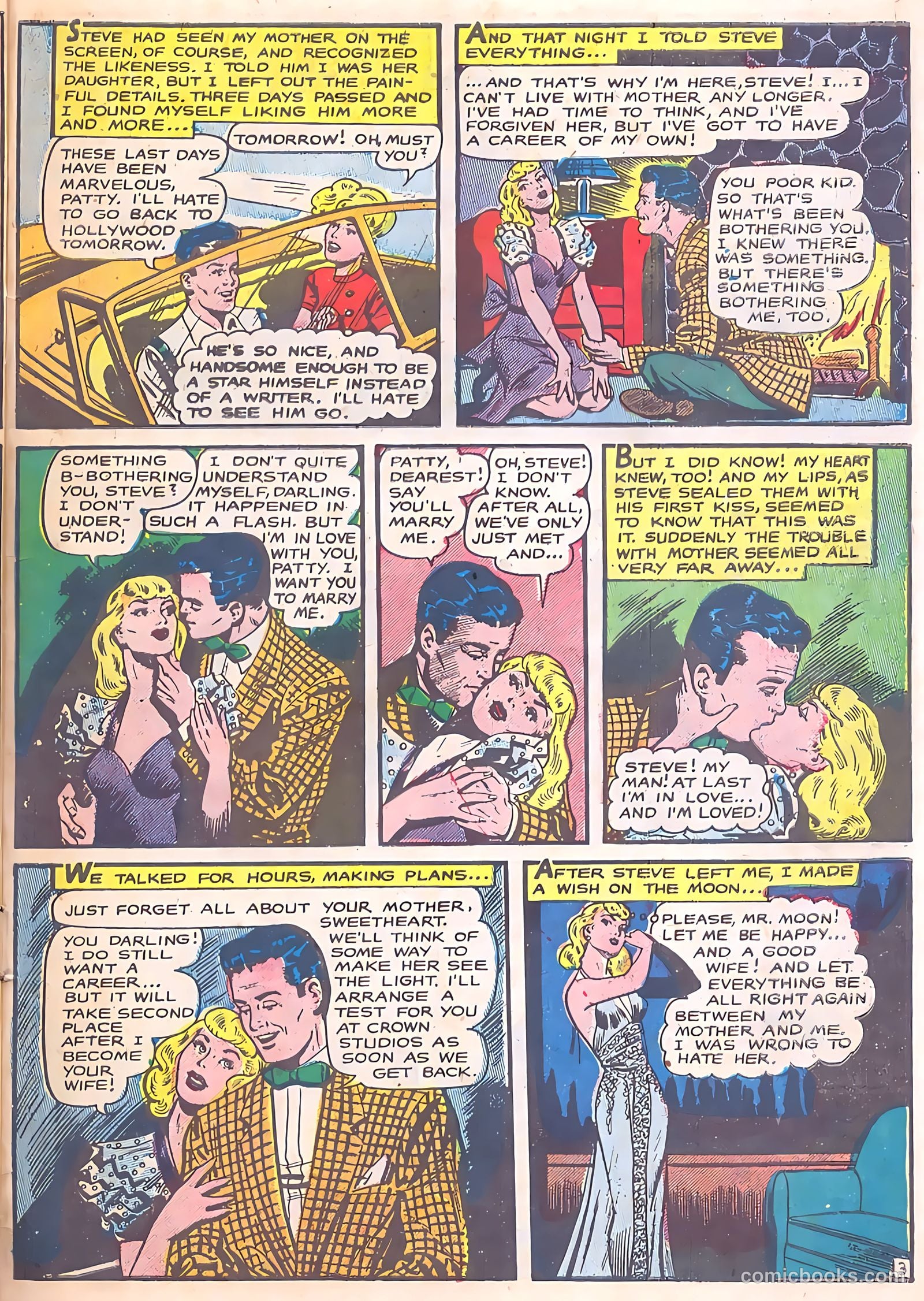 All True Romance #22 (1955) — page 30 of 38