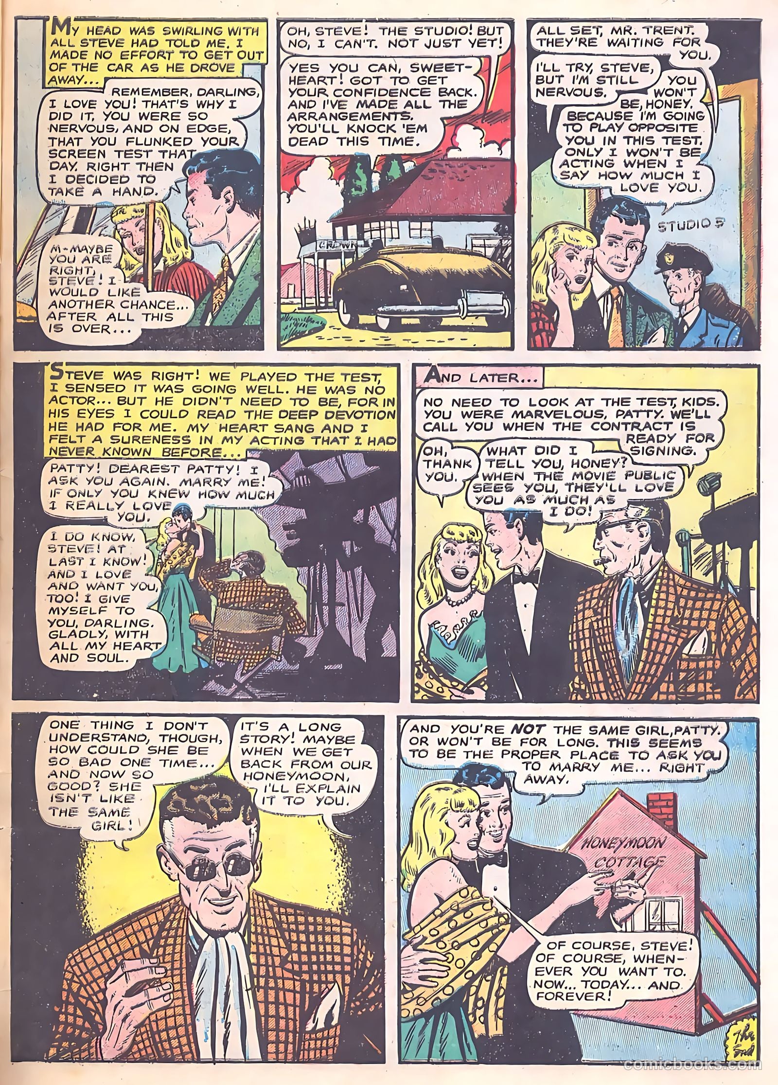 All True Romance #22 (1955) — page 34 of 38