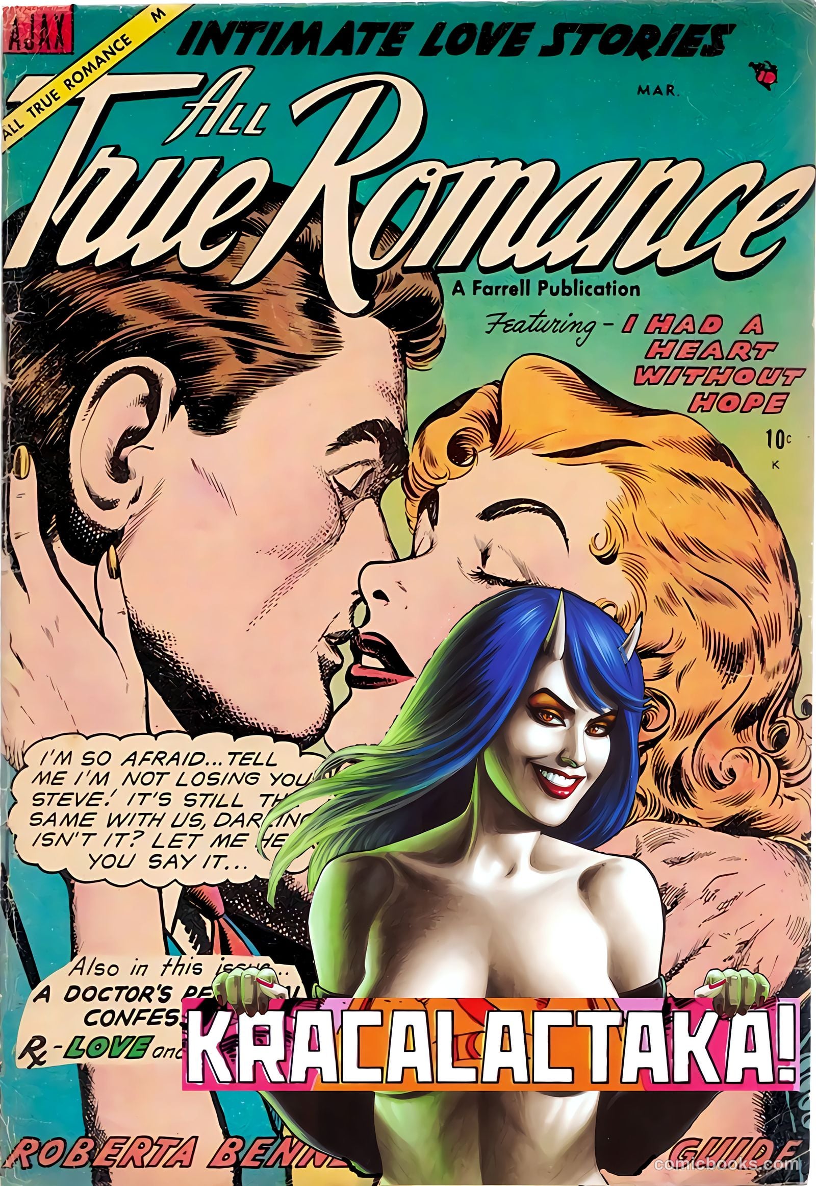 All True Romance #22 (1955) — page 38 of 38