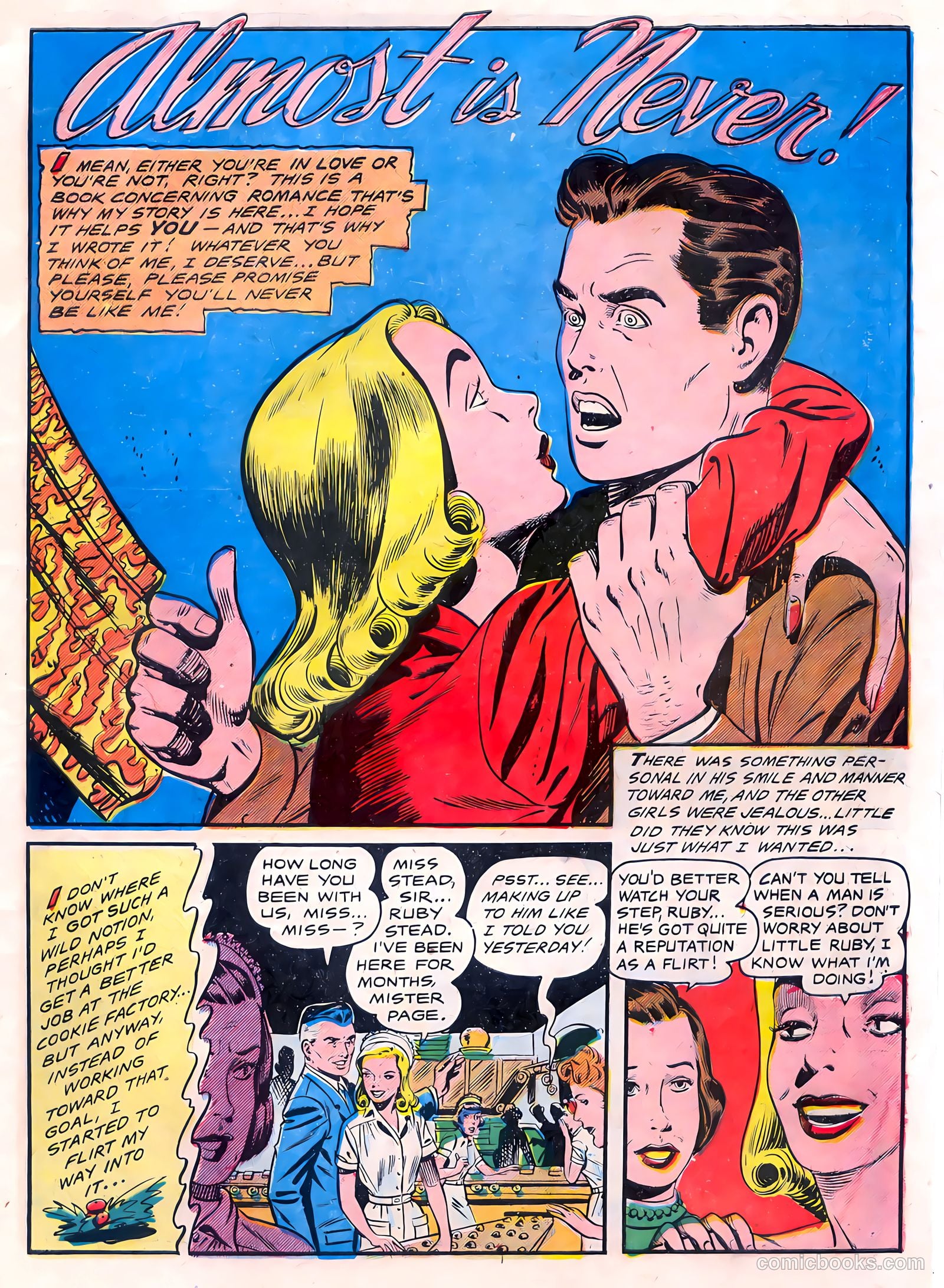 All True Romance #24 (1955) — page 3 of 36