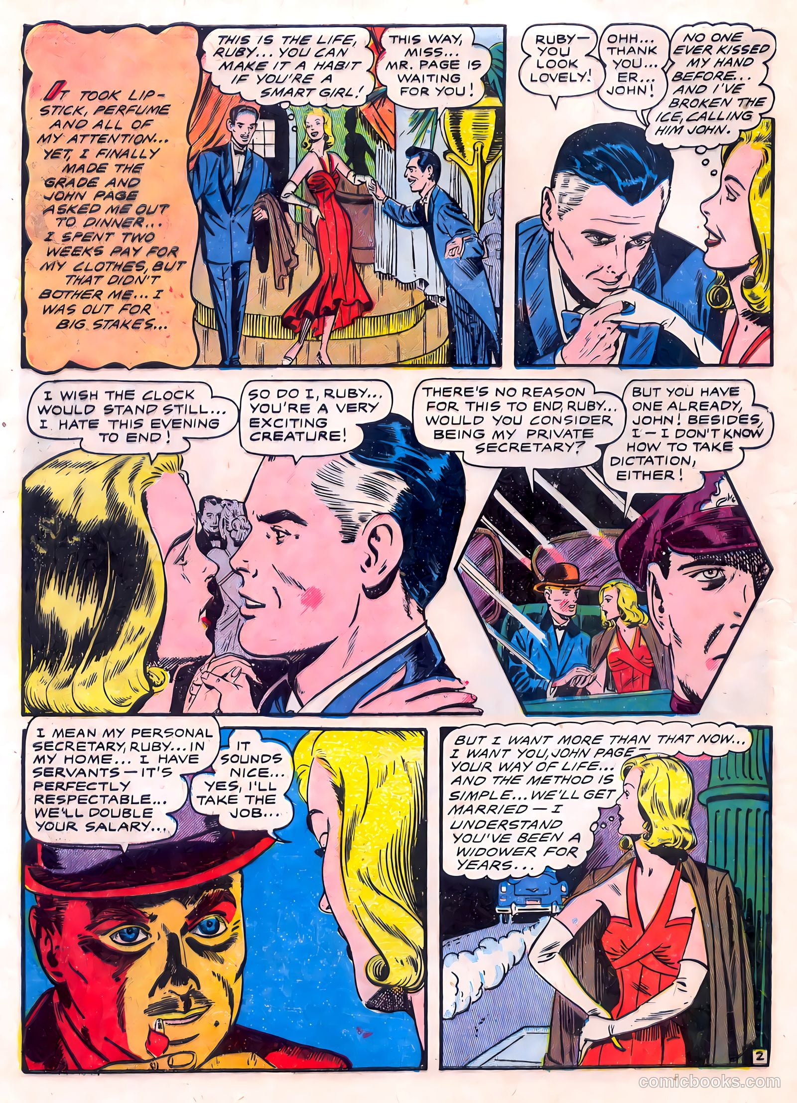 All True Romance #24 (1955) — page 4 of 36