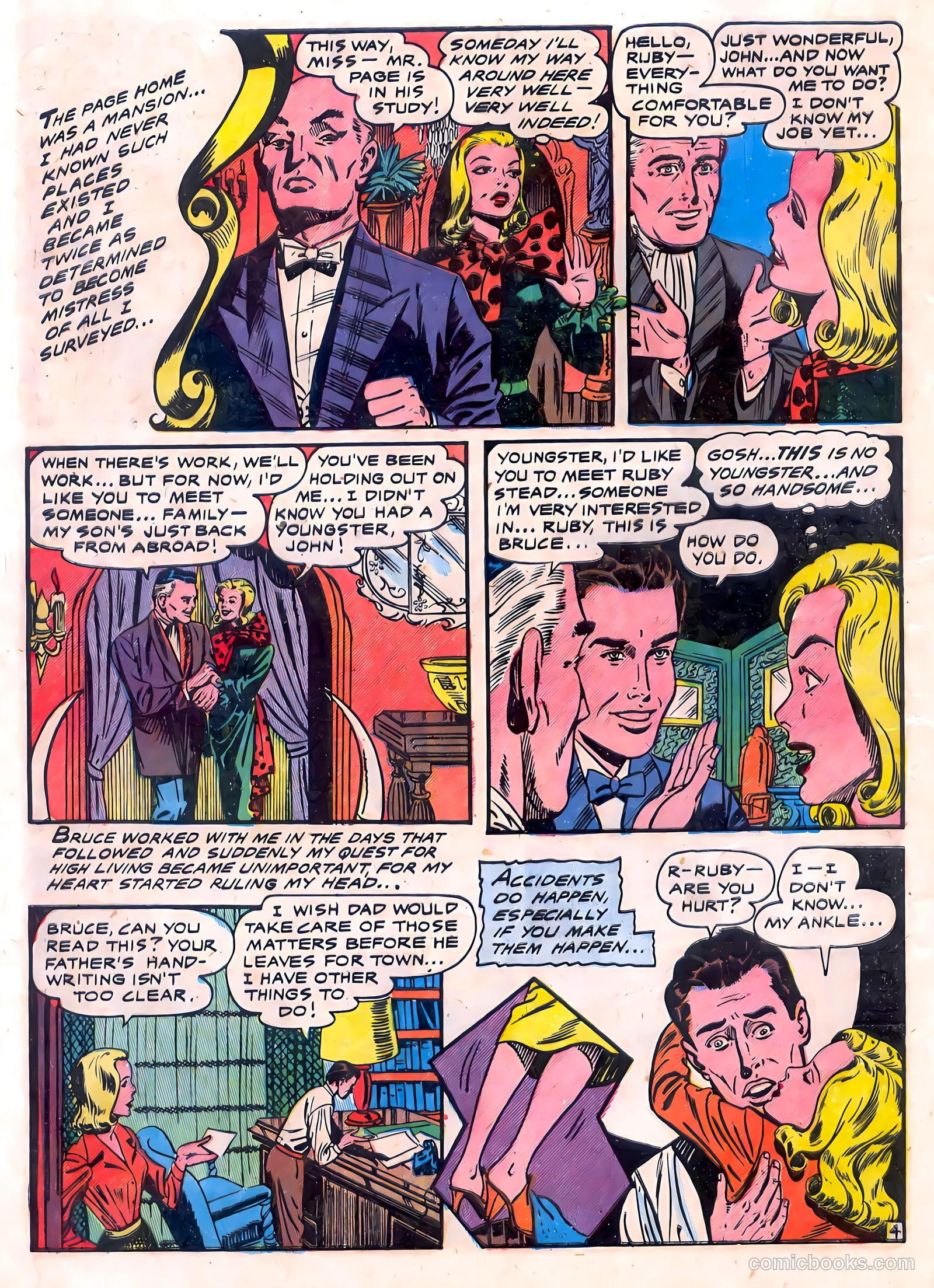 All True Romance #24 (1955) — page 6 of 36
