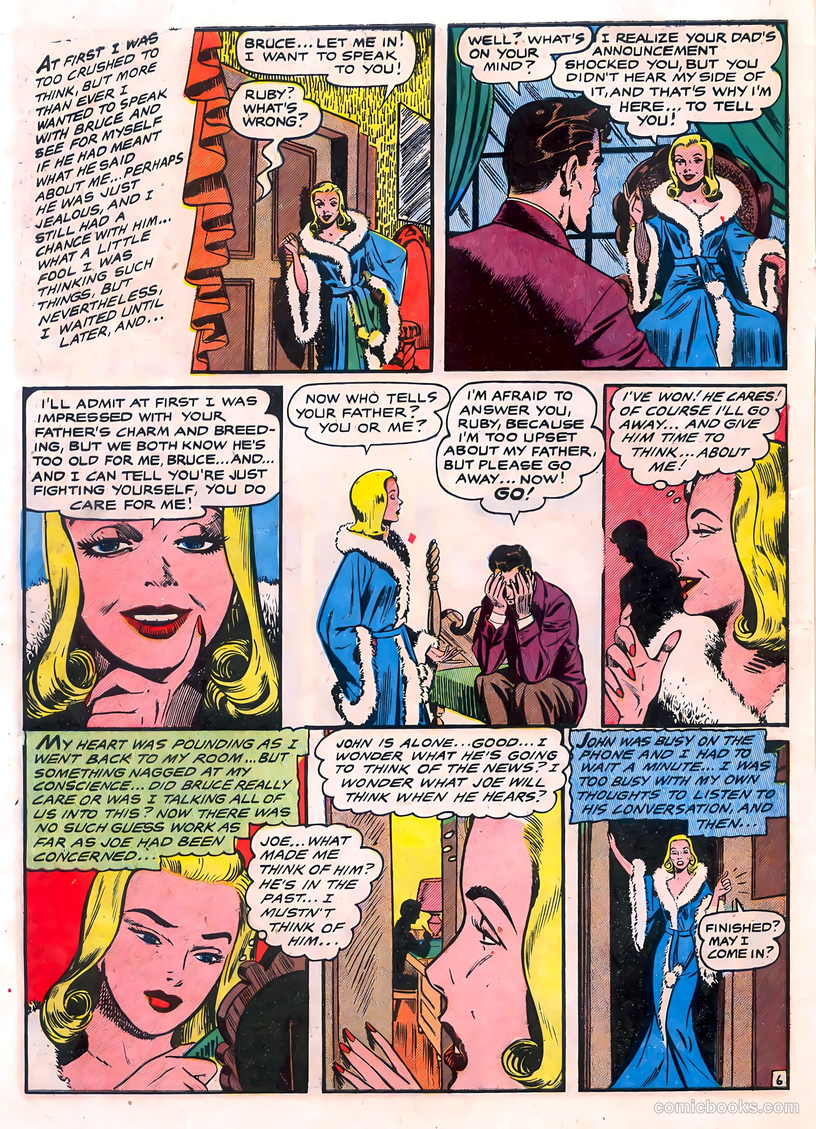 All True Romance #24 (1955) — page 8 of 36