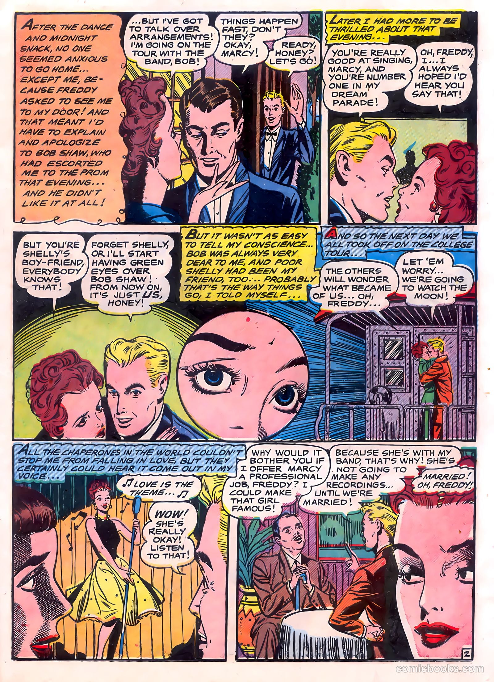 All True Romance #24 (1955) — page 13 of 36