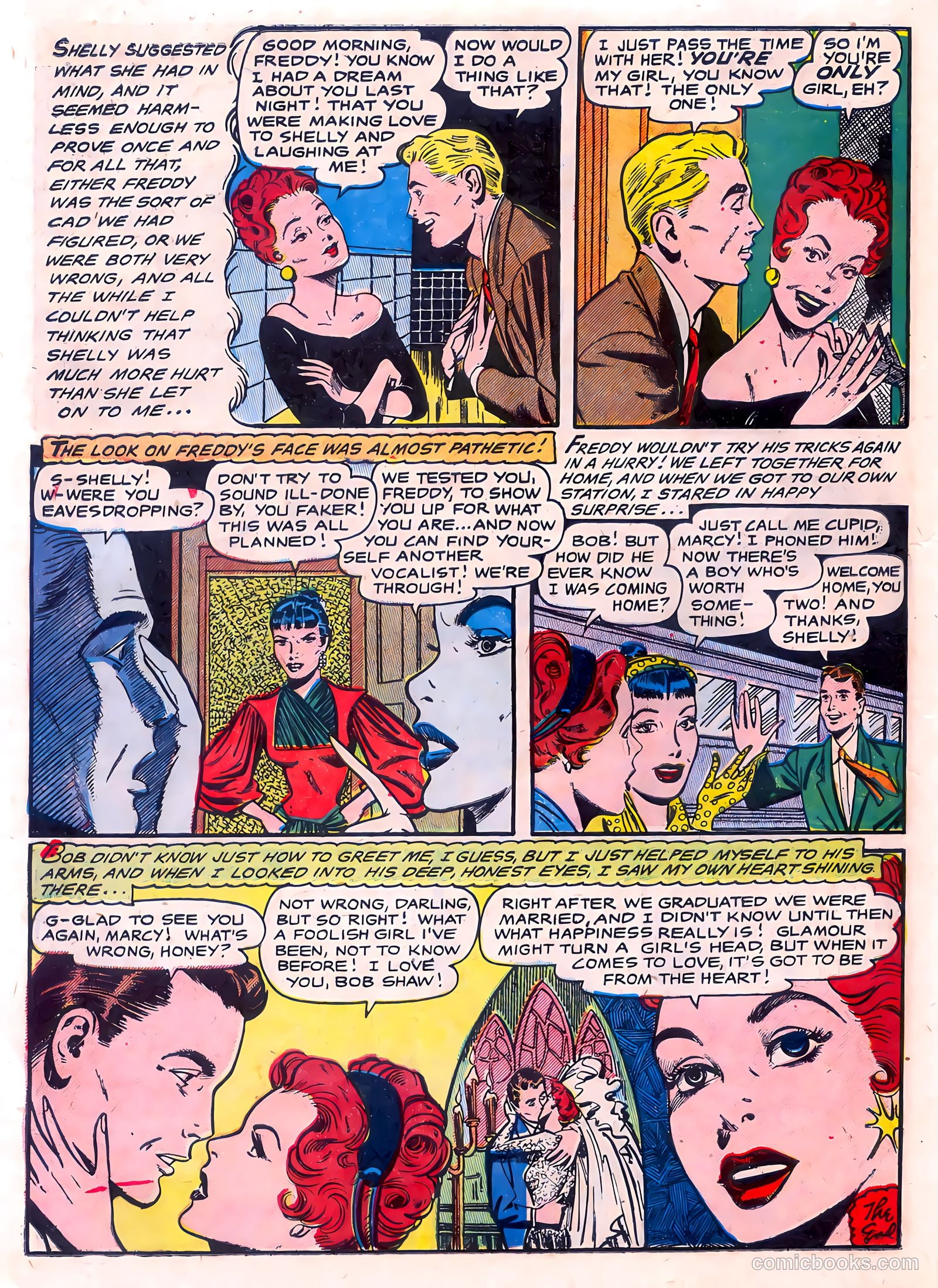 All True Romance #24 (1955) — page 16 of 36