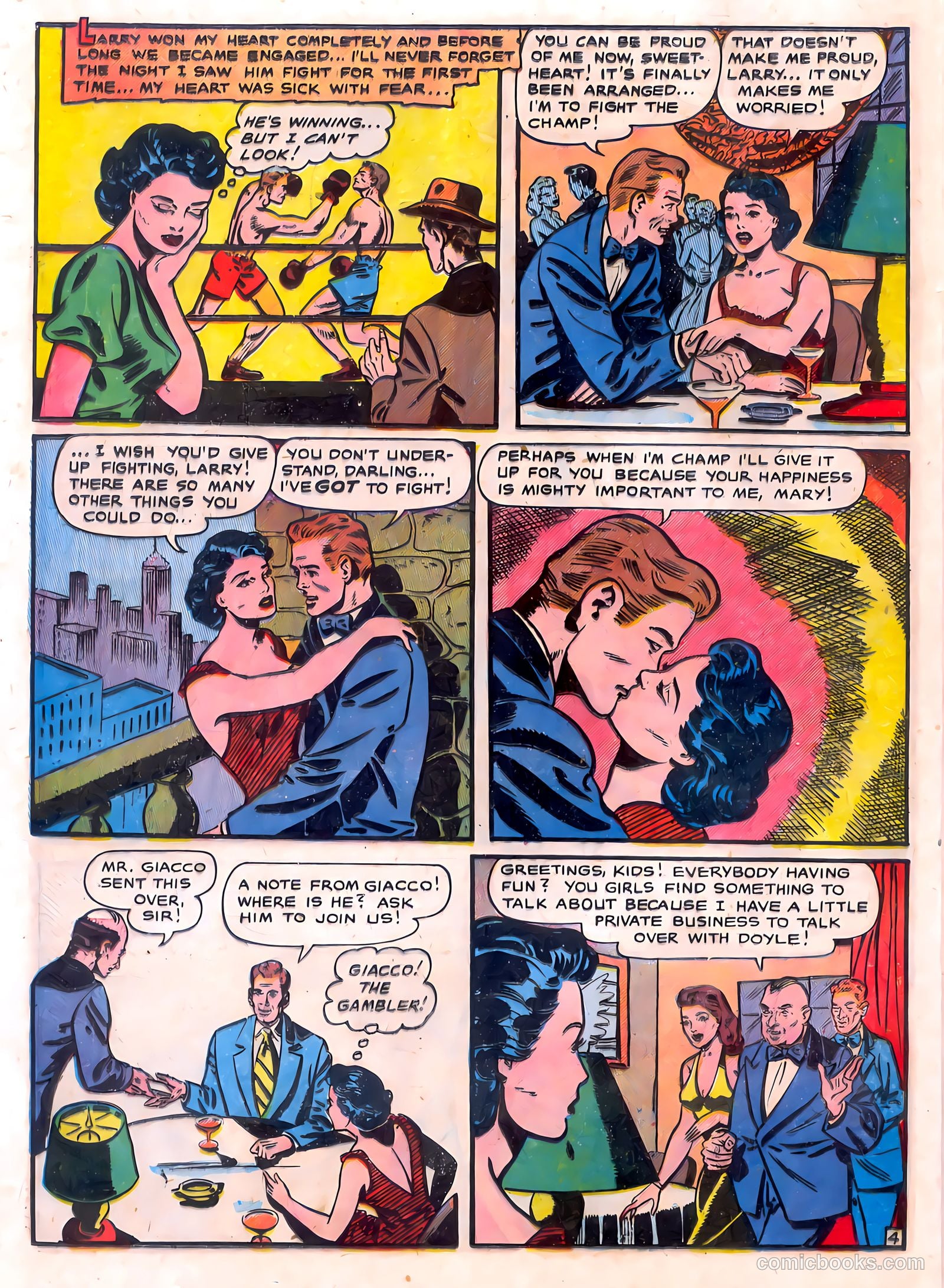 All True Romance #24 (1955) — page 22 of 36