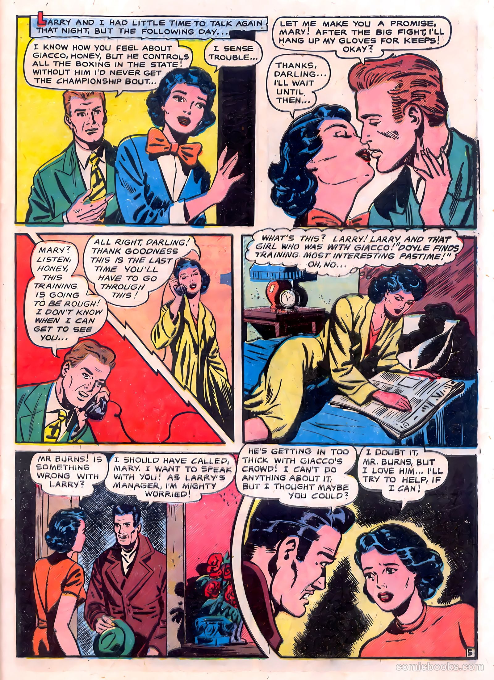 All True Romance #24 (1955) — page 23 of 36
