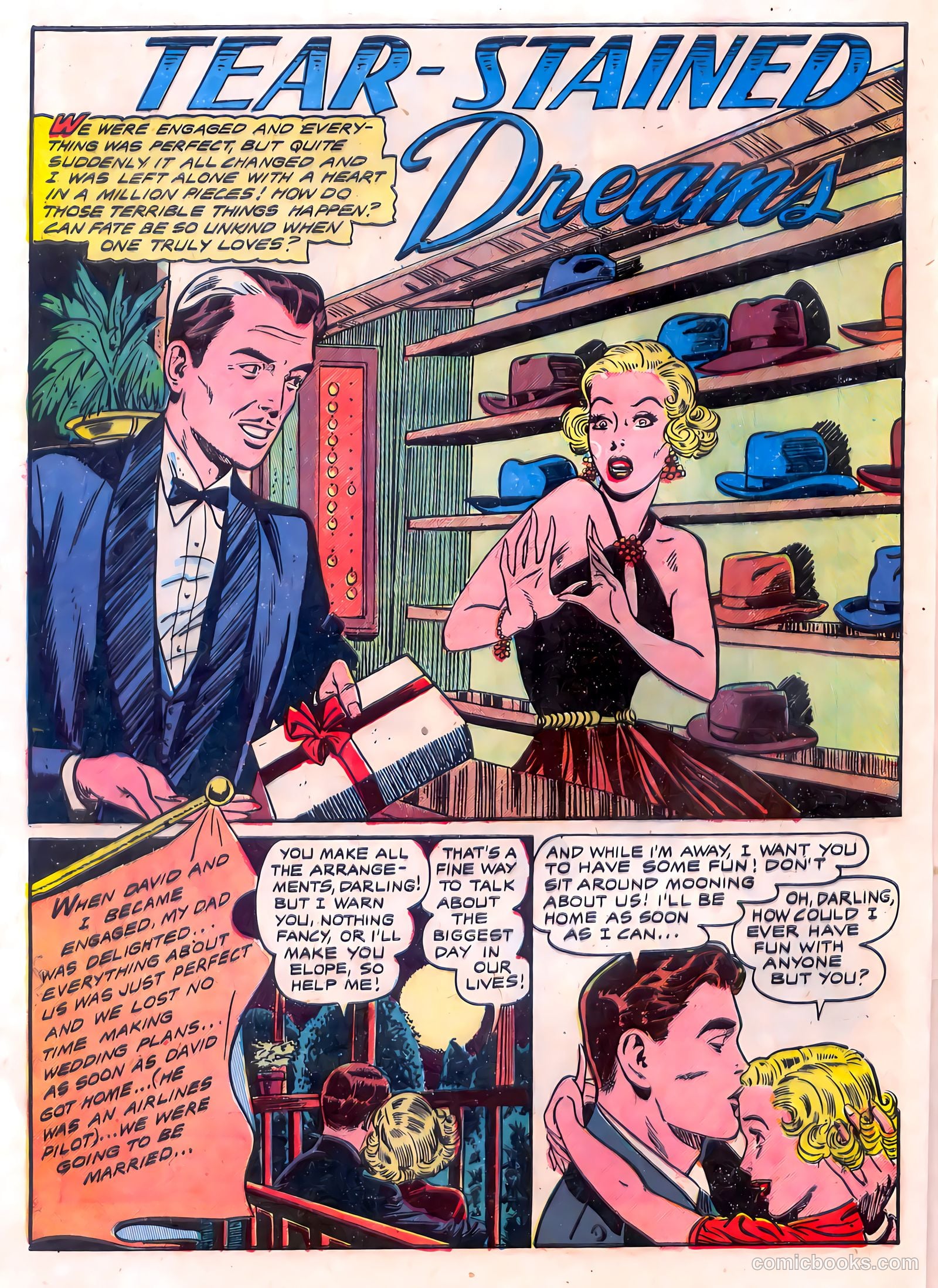 All True Romance #24 (1955) — page 28 of 36