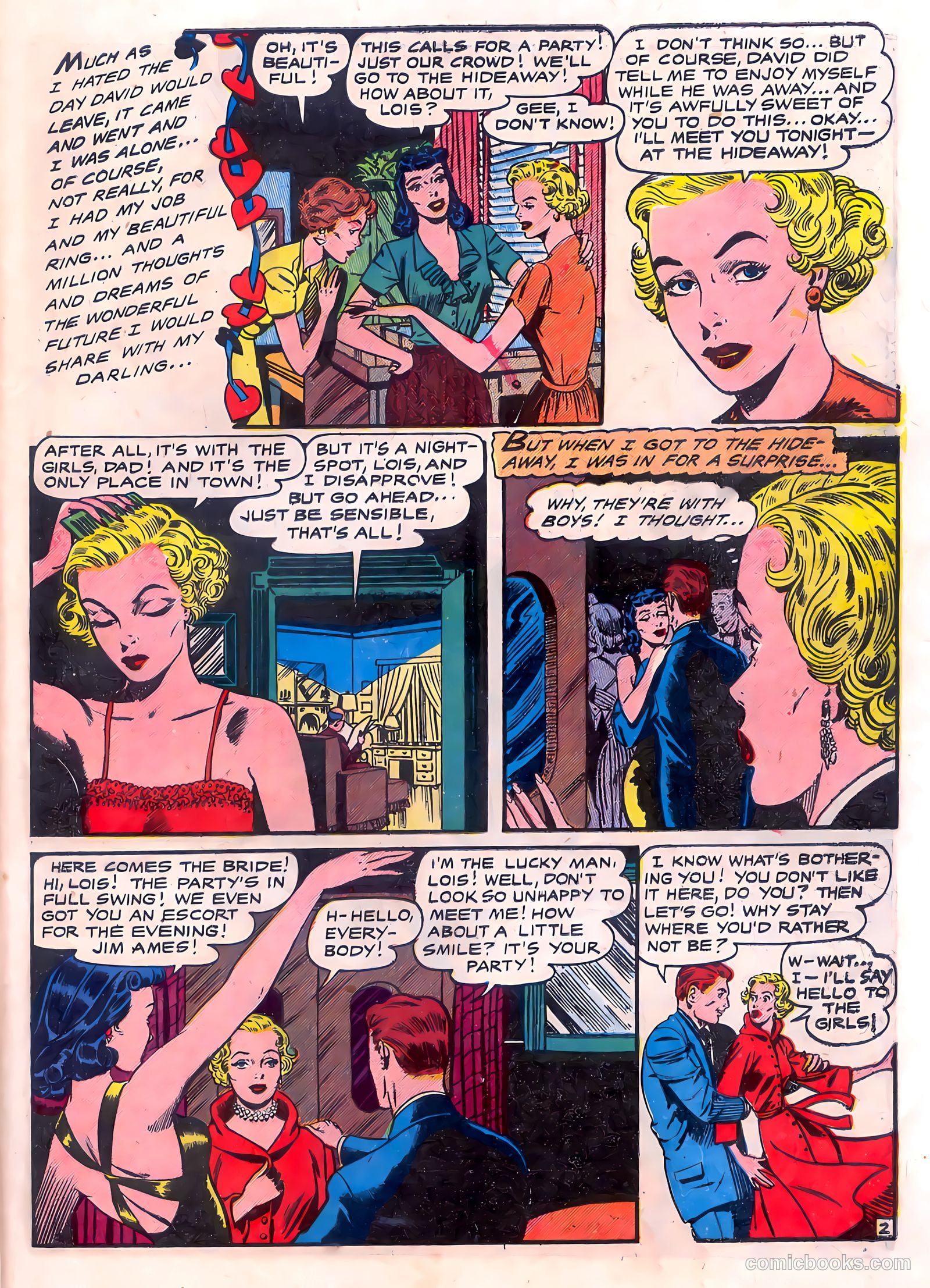 All True Romance #24 (1955) — page 29 of 36
