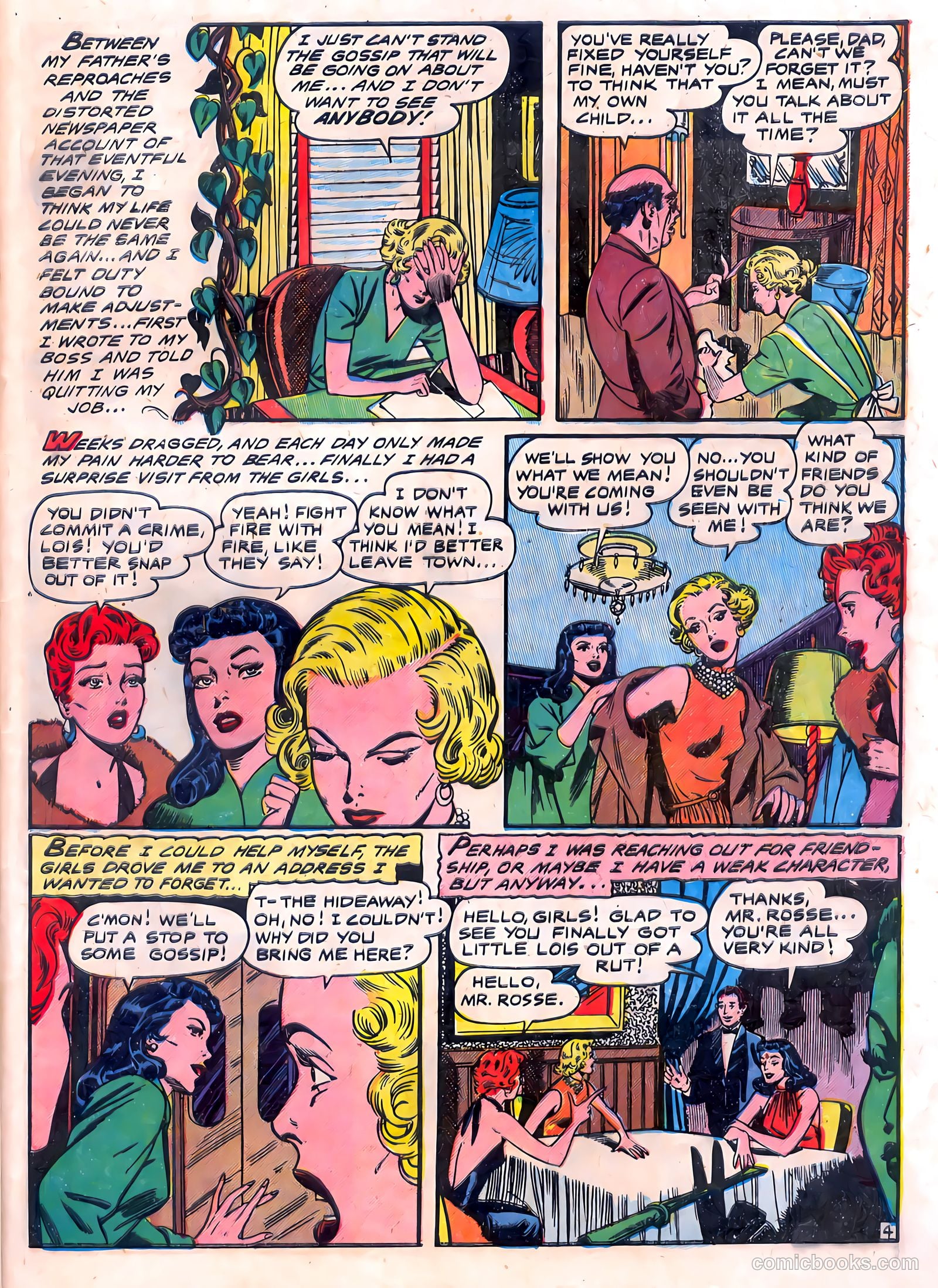 All True Romance #24 (1955) — page 31 of 36