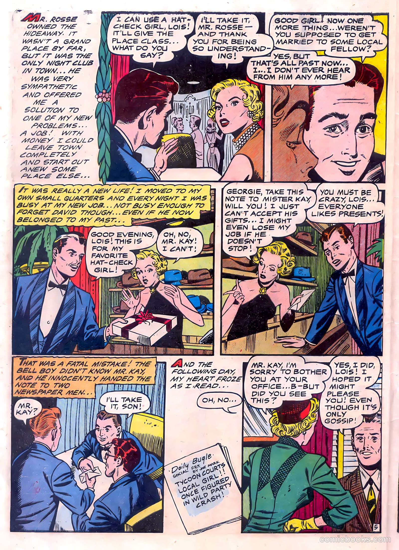 All True Romance #24 (1955) — page 32 of 36