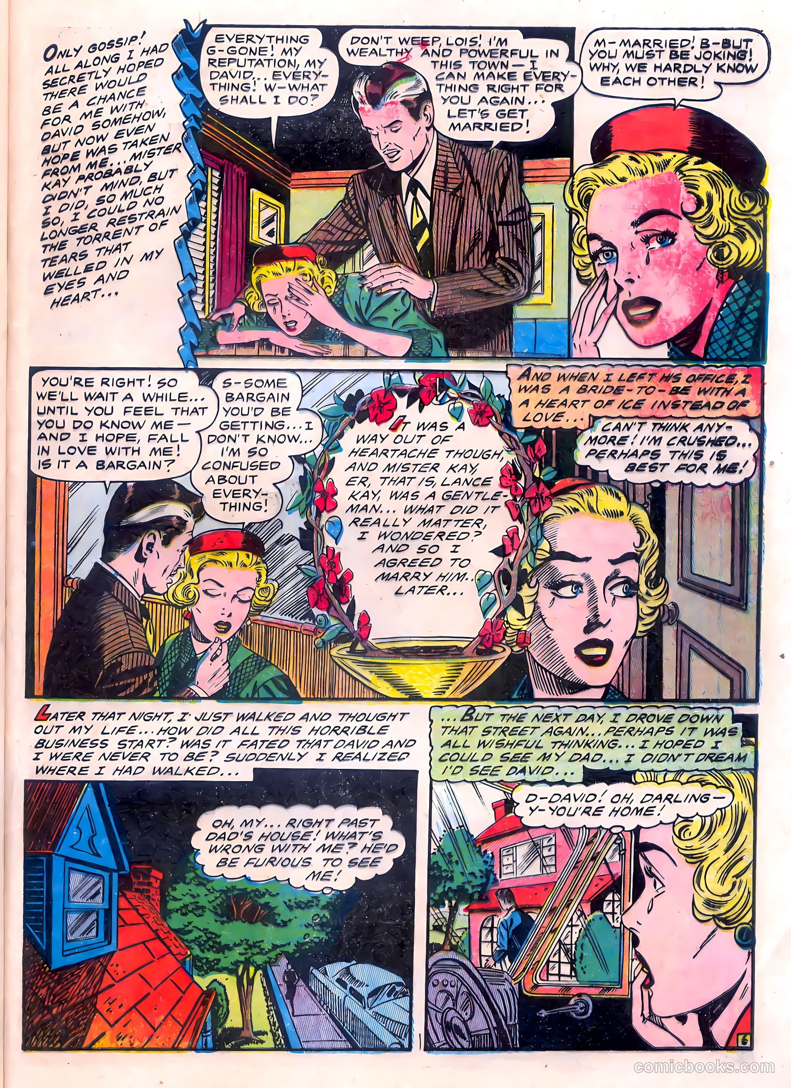 All True Romance #24 (1955) — page 33 of 36