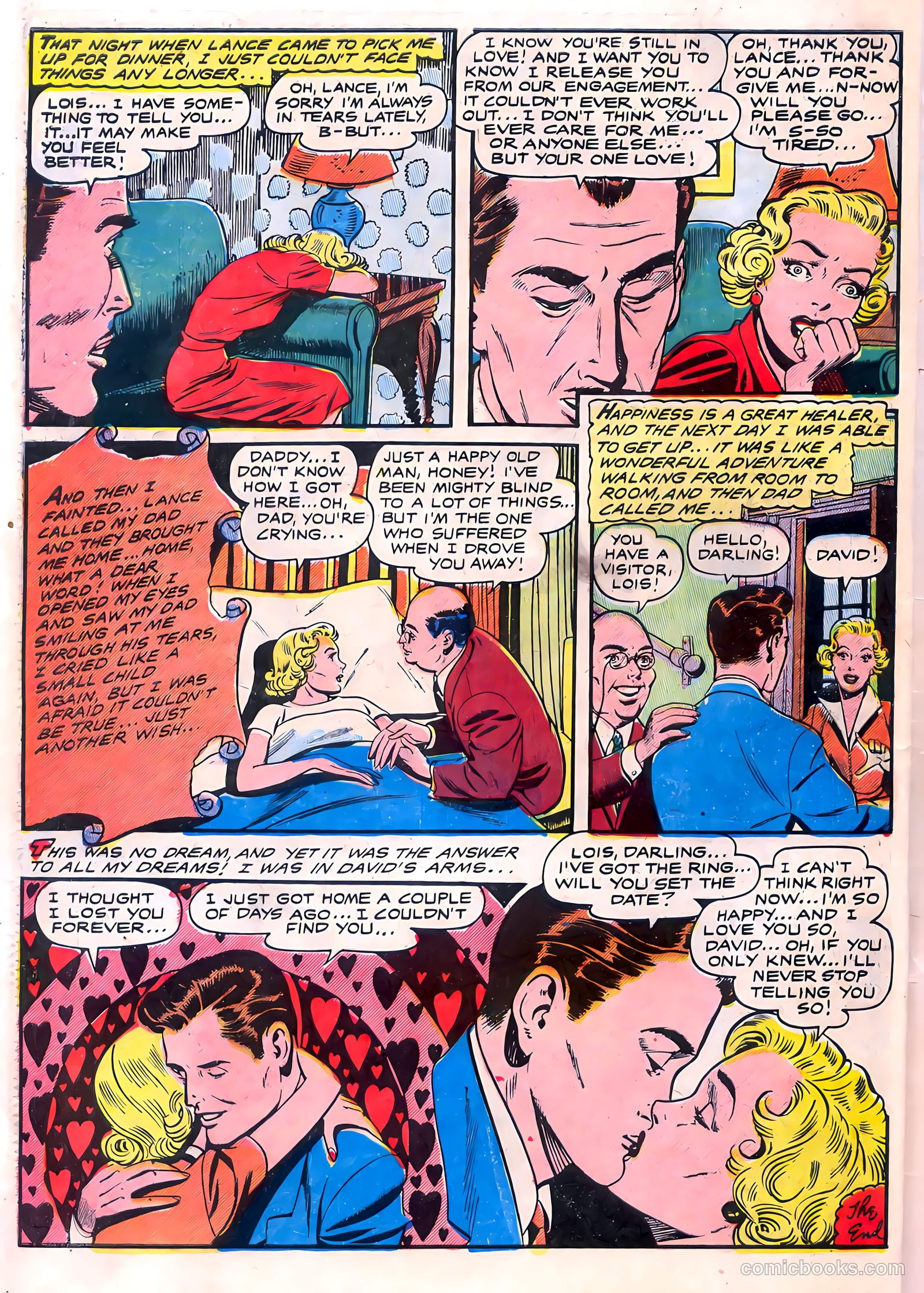 All True Romance #24 (1955) — page 34 of 36