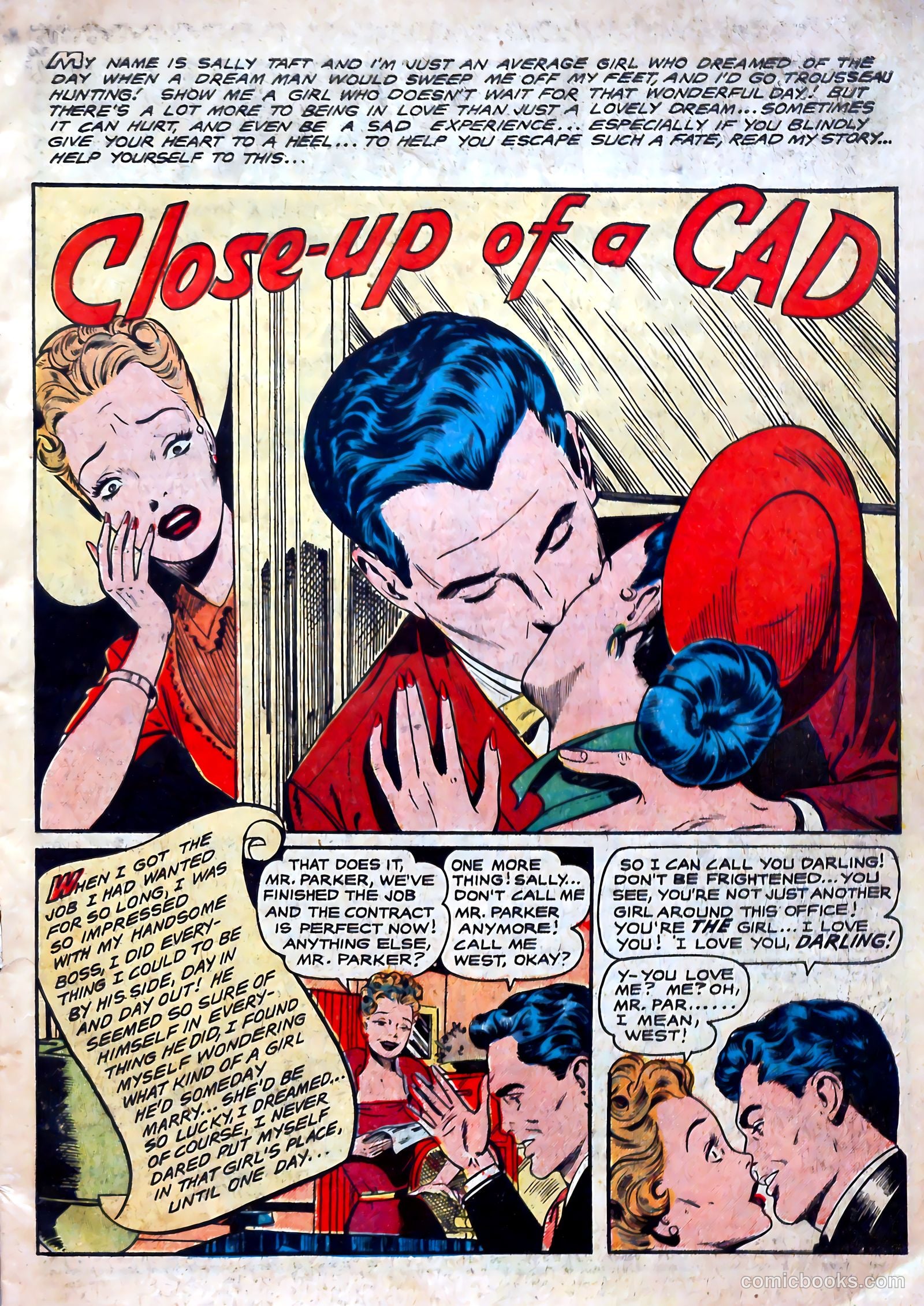 All True Romance #25 (1955) — page 3 of 36