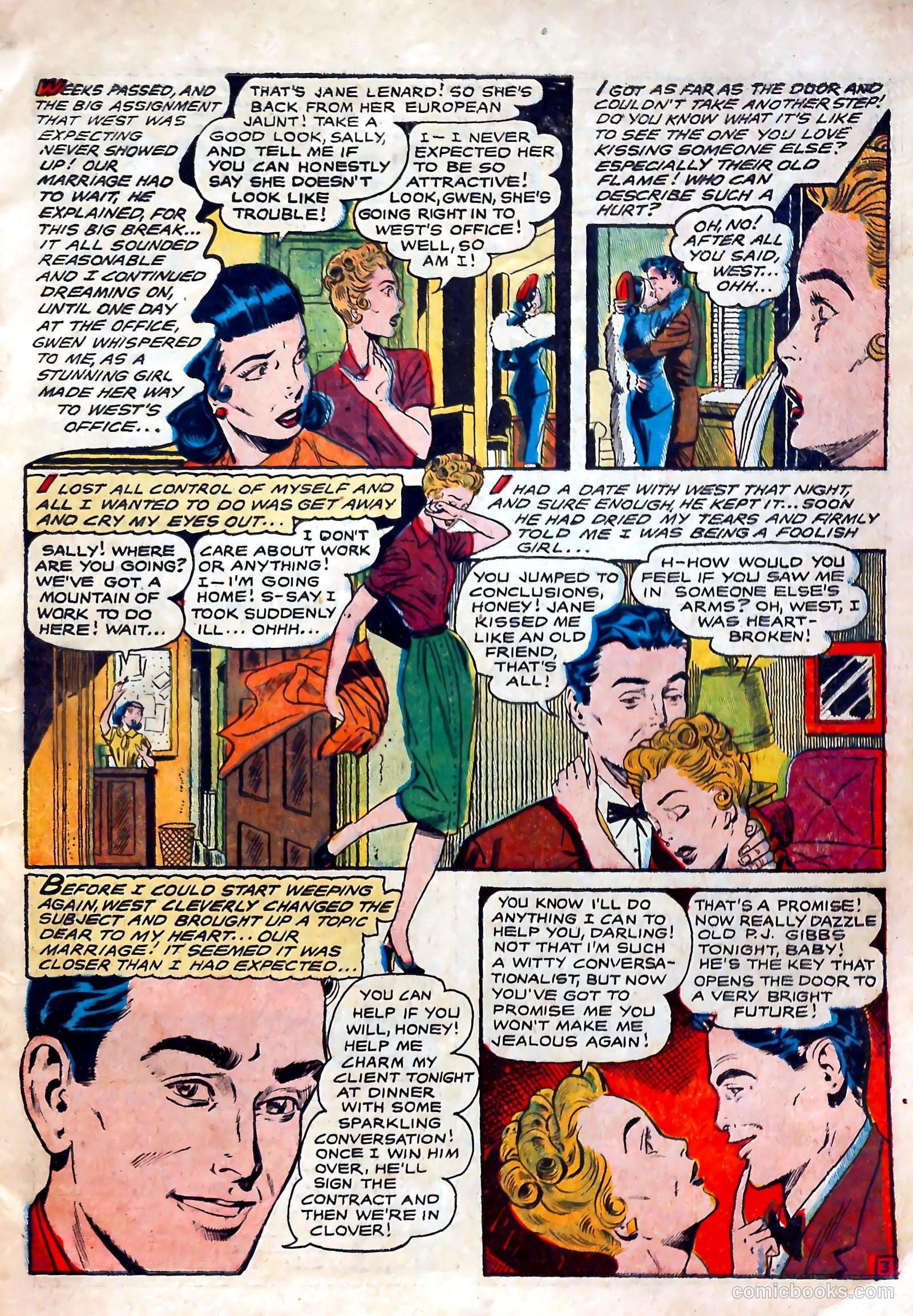 All True Romance #25 (1955) — page 5 of 36