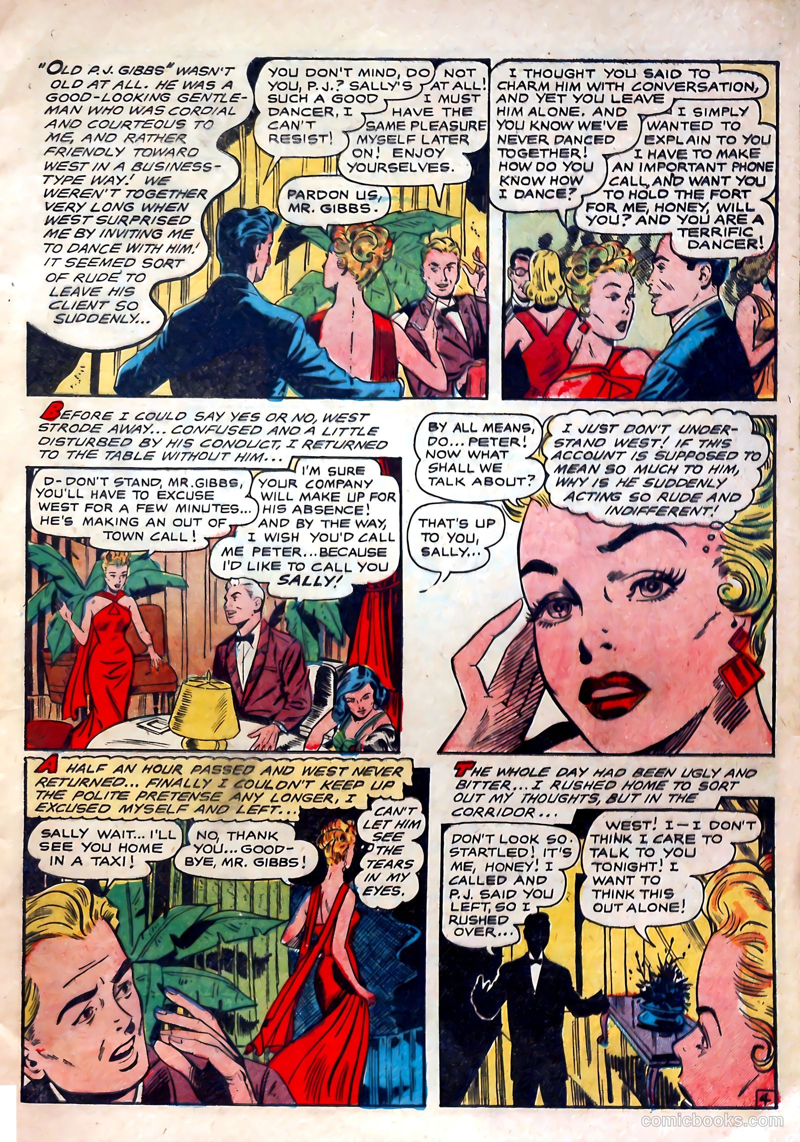 All True Romance #25 (1955) — page 7 of 36
