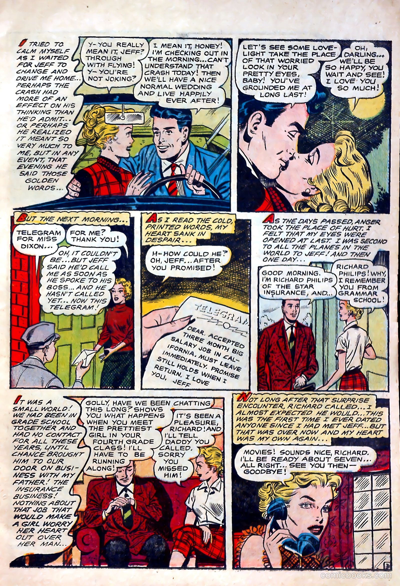 All True Romance #25 (1955) — page 13 of 36