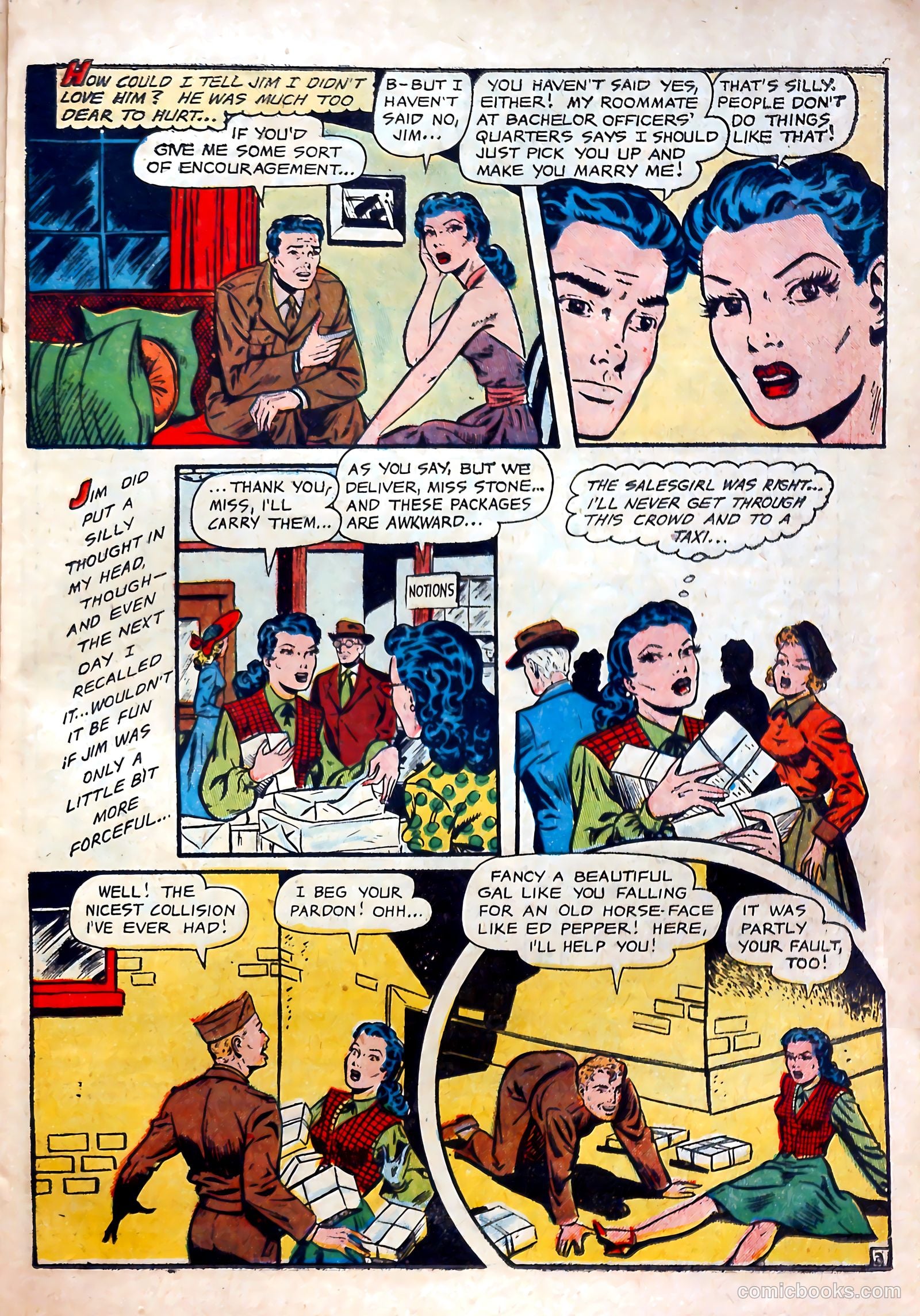 All True Romance #25 (1955) — page 21 of 36