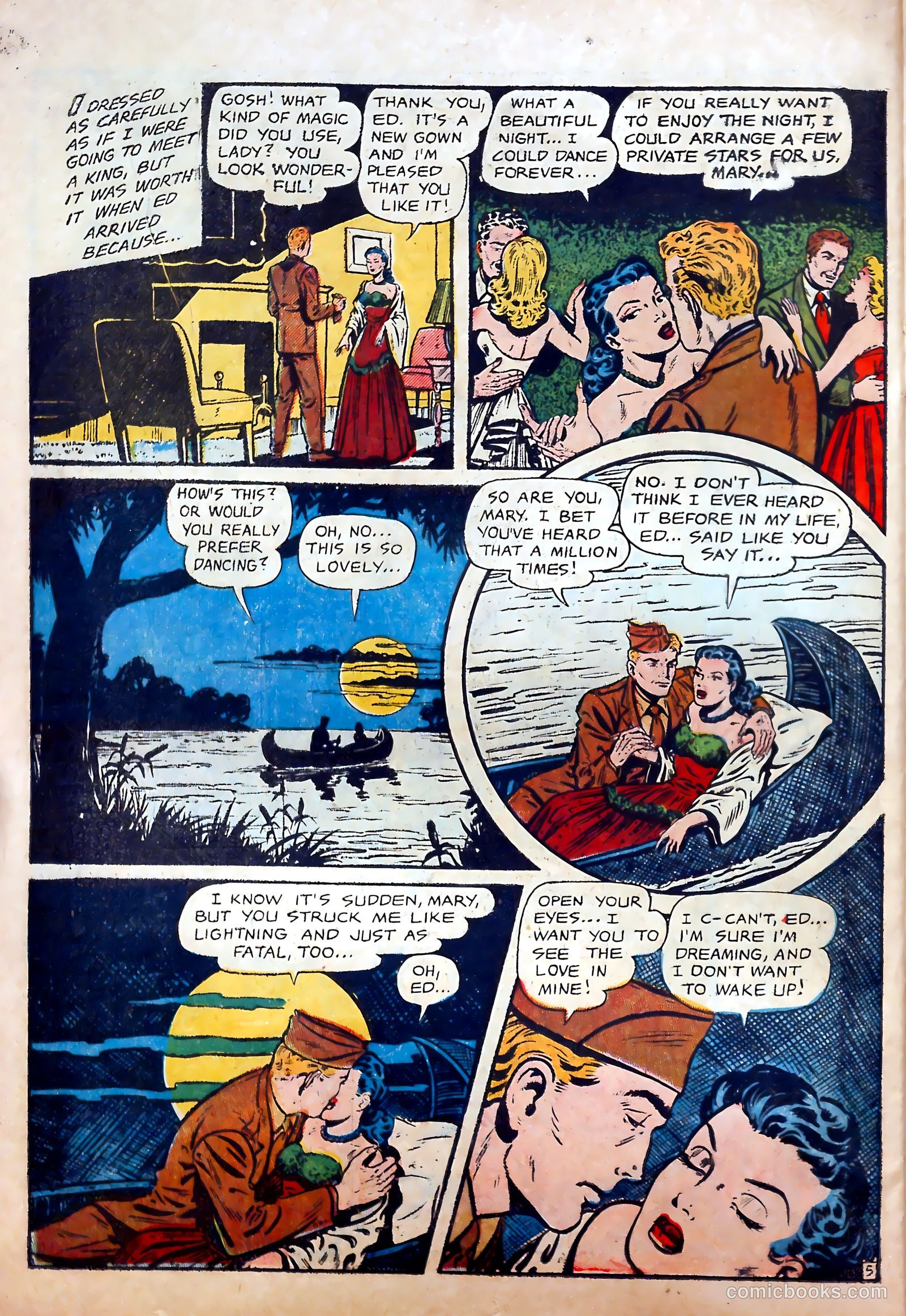 All True Romance #25 (1955) — page 24 of 36