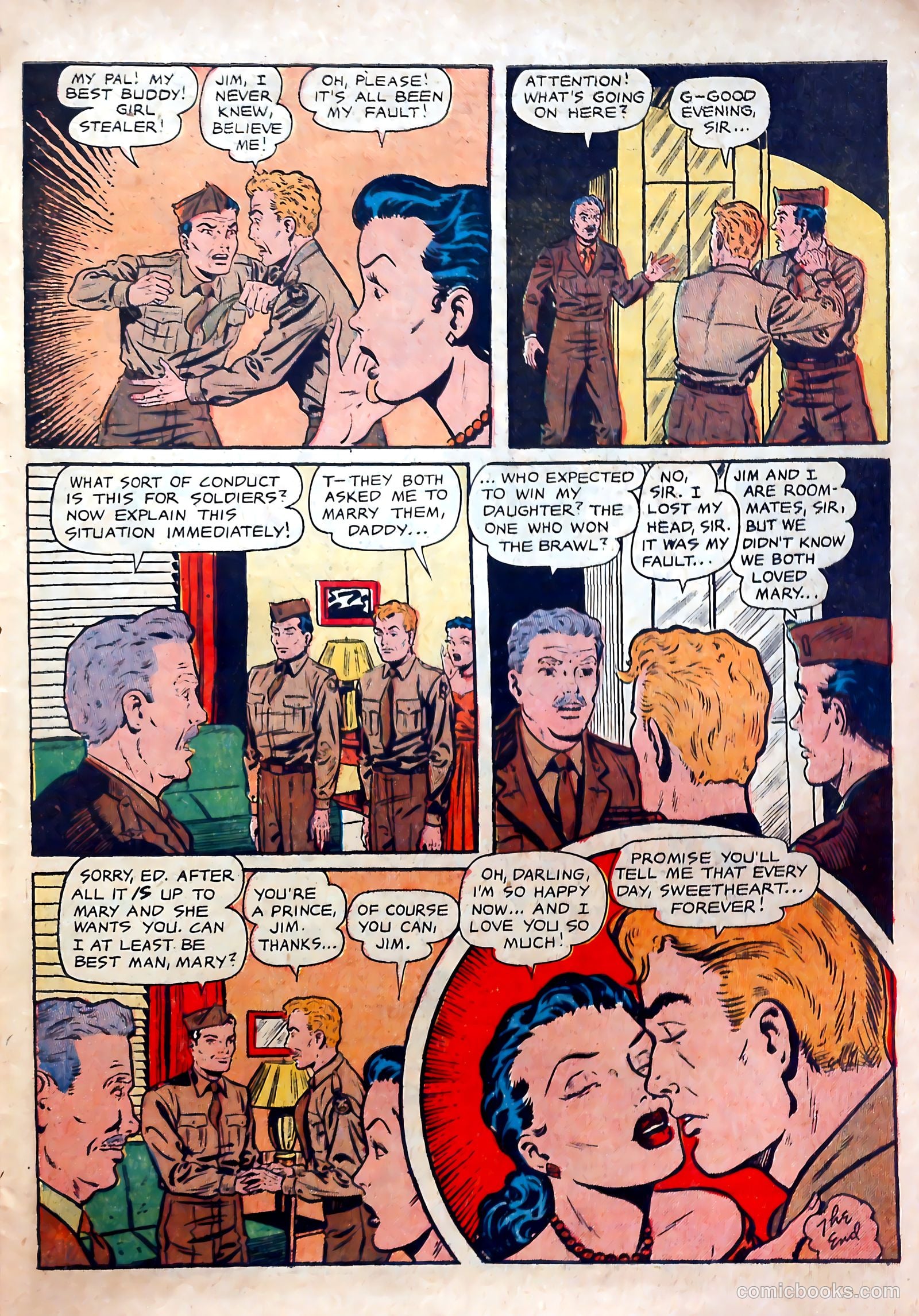 All True Romance #25 (1955) — page 27 of 36