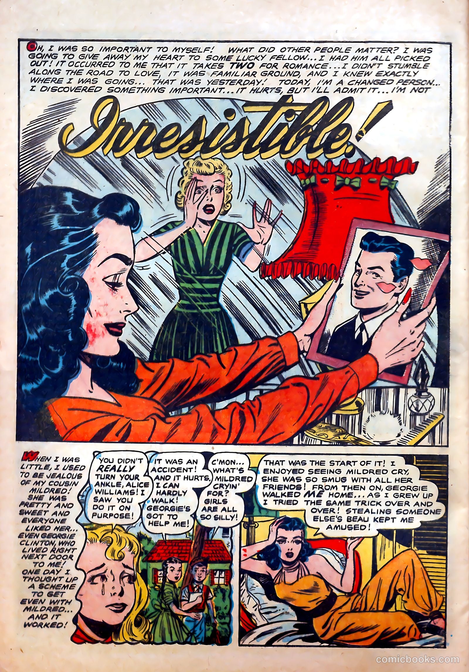 All True Romance #25 (1955) — page 28 of 36