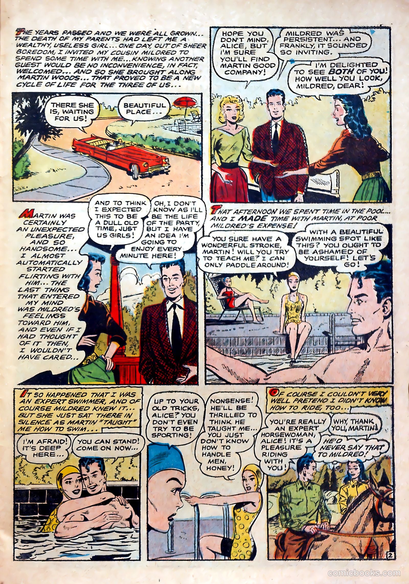 All True Romance #25 (1955) — page 29 of 36
