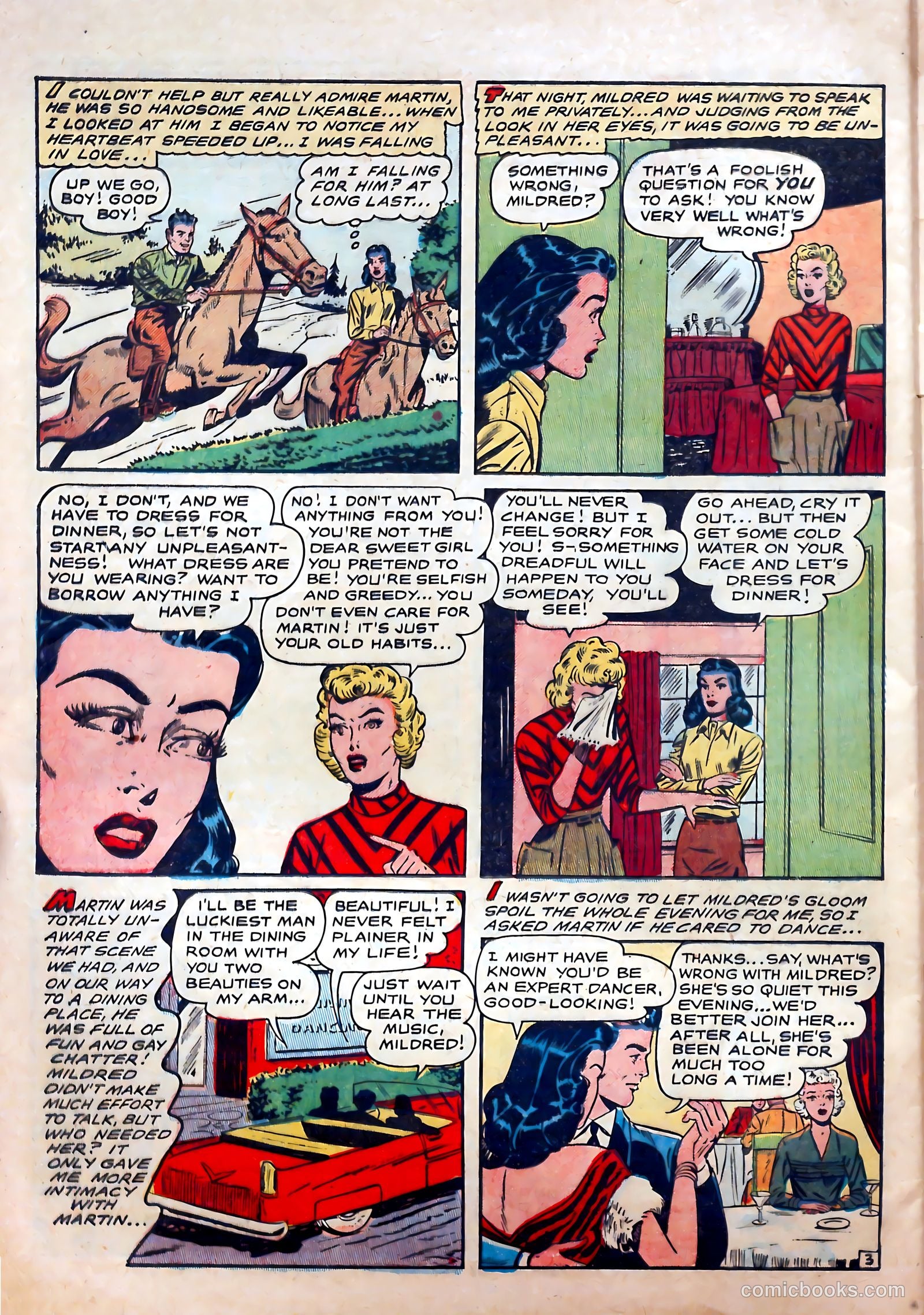 All True Romance #25 (1955) — page 30 of 36