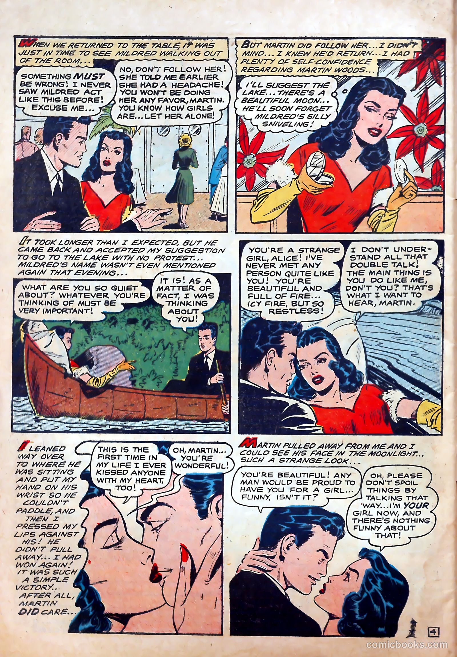All True Romance #25 (1955) — page 32 of 36
