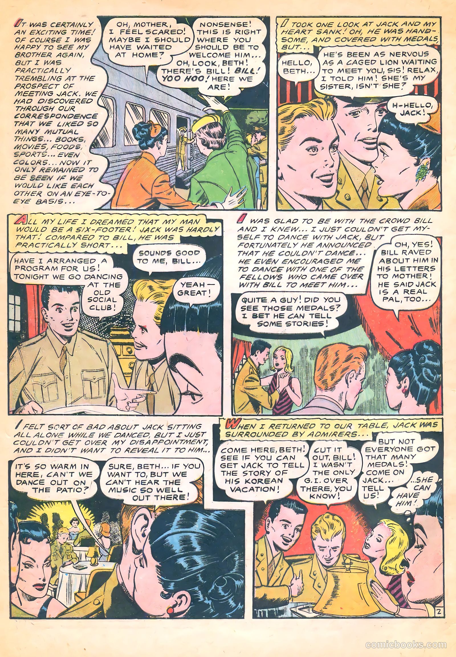 All True Romance #26 (1955) — page 4 of 36