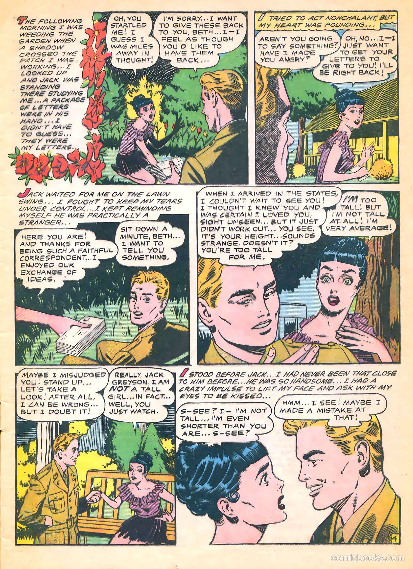 All True Romance #26 (1955) — page 7 of 36