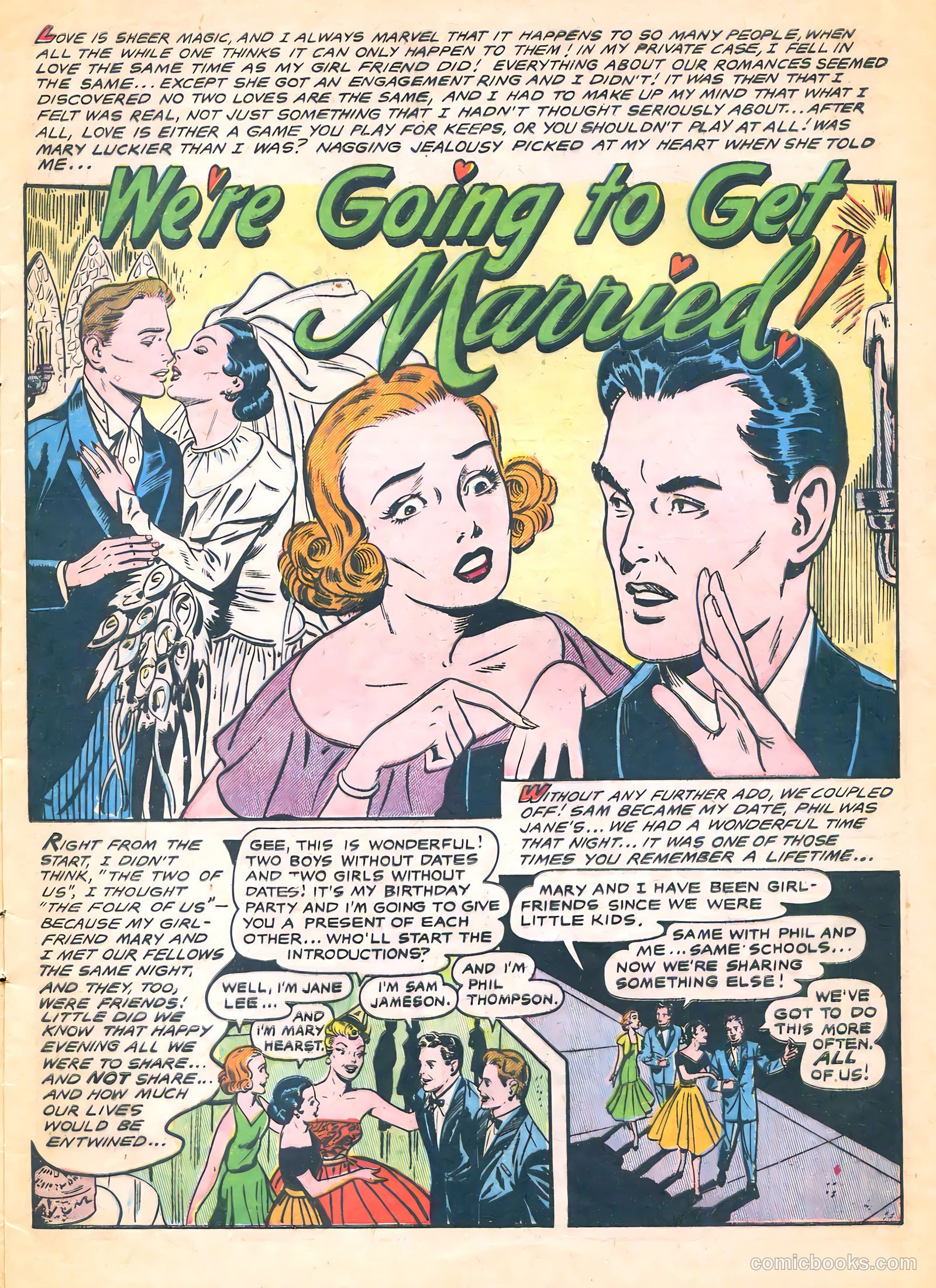 All True Romance #26 (1955) — page 9 of 36