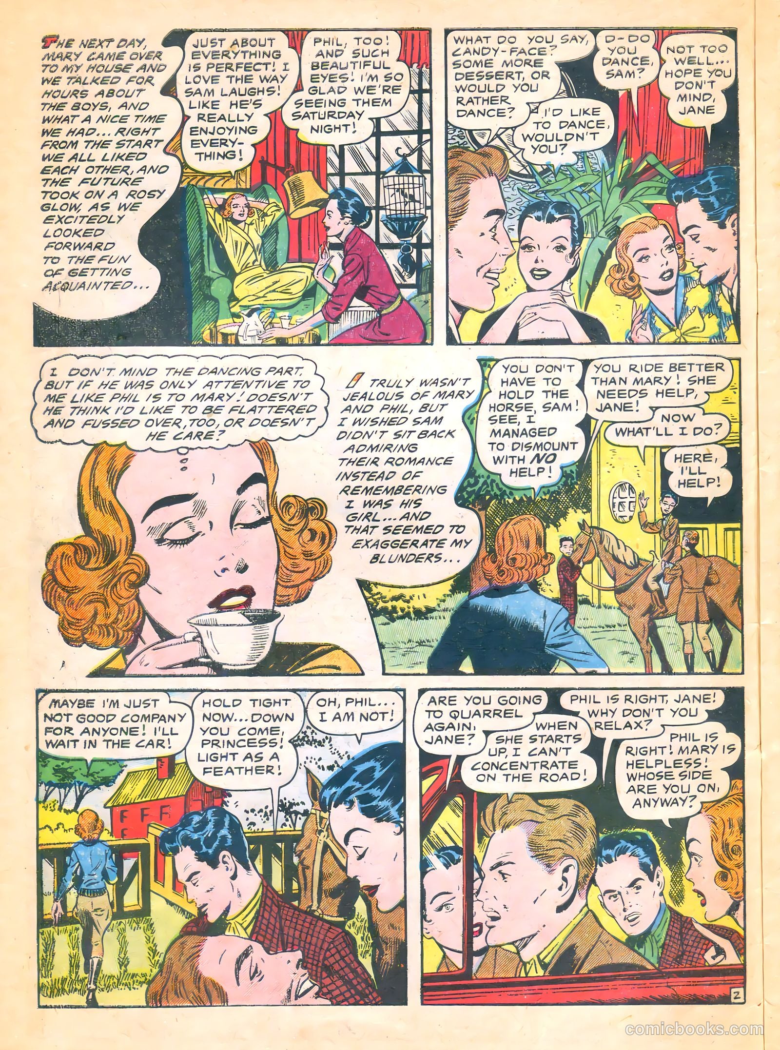 All True Romance #26 (1955) — page 10 of 36