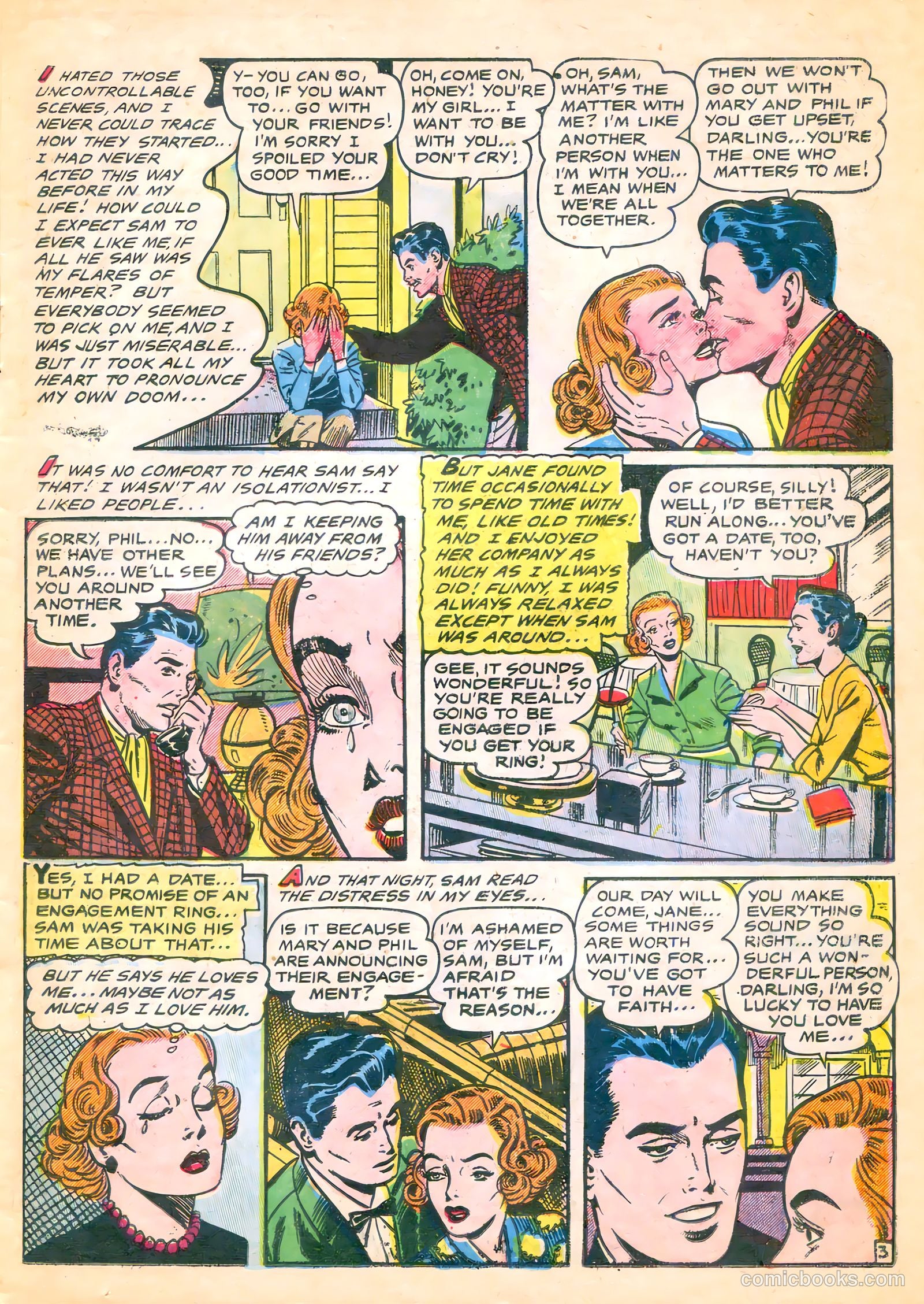 All True Romance #26 (1955) — page 11 of 36