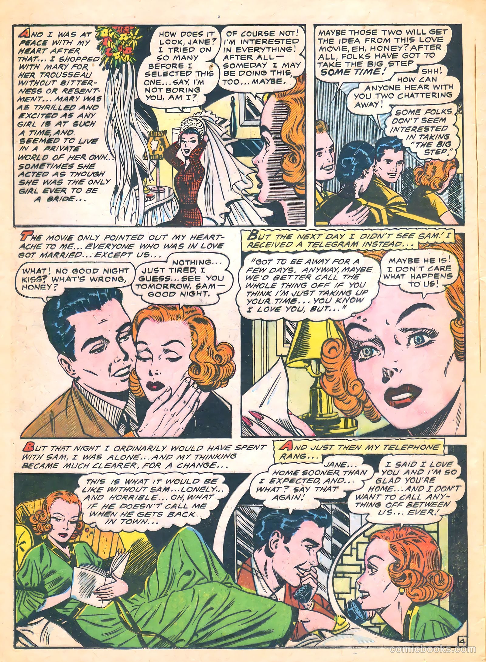 All True Romance #26 (1955) — page 12 of 36