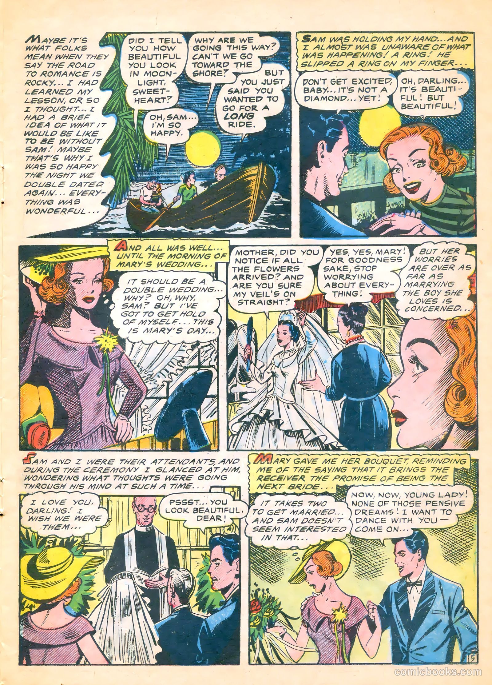 All True Romance #26 (1955) — page 13 of 36