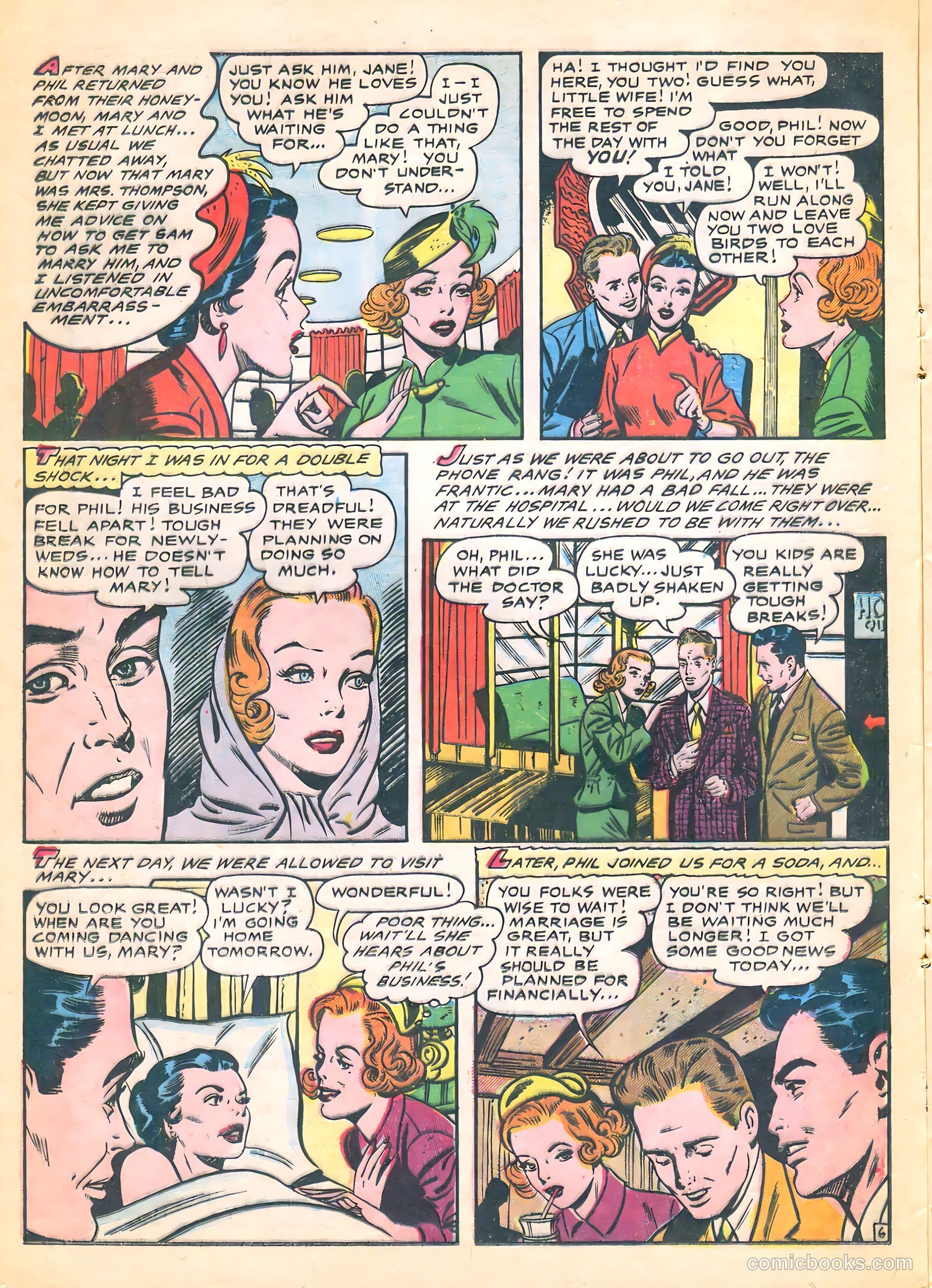 All True Romance #26 (1955) — page 14 of 36