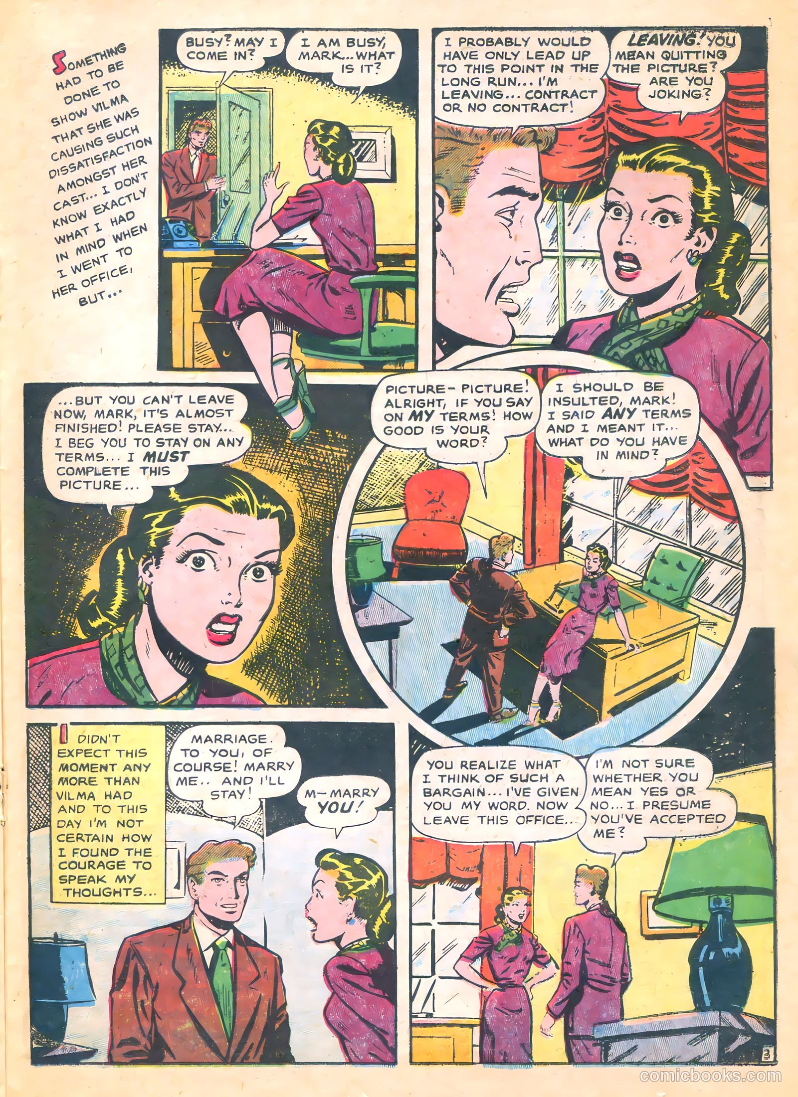 All True Romance #26 (1955) — page 21 of 36