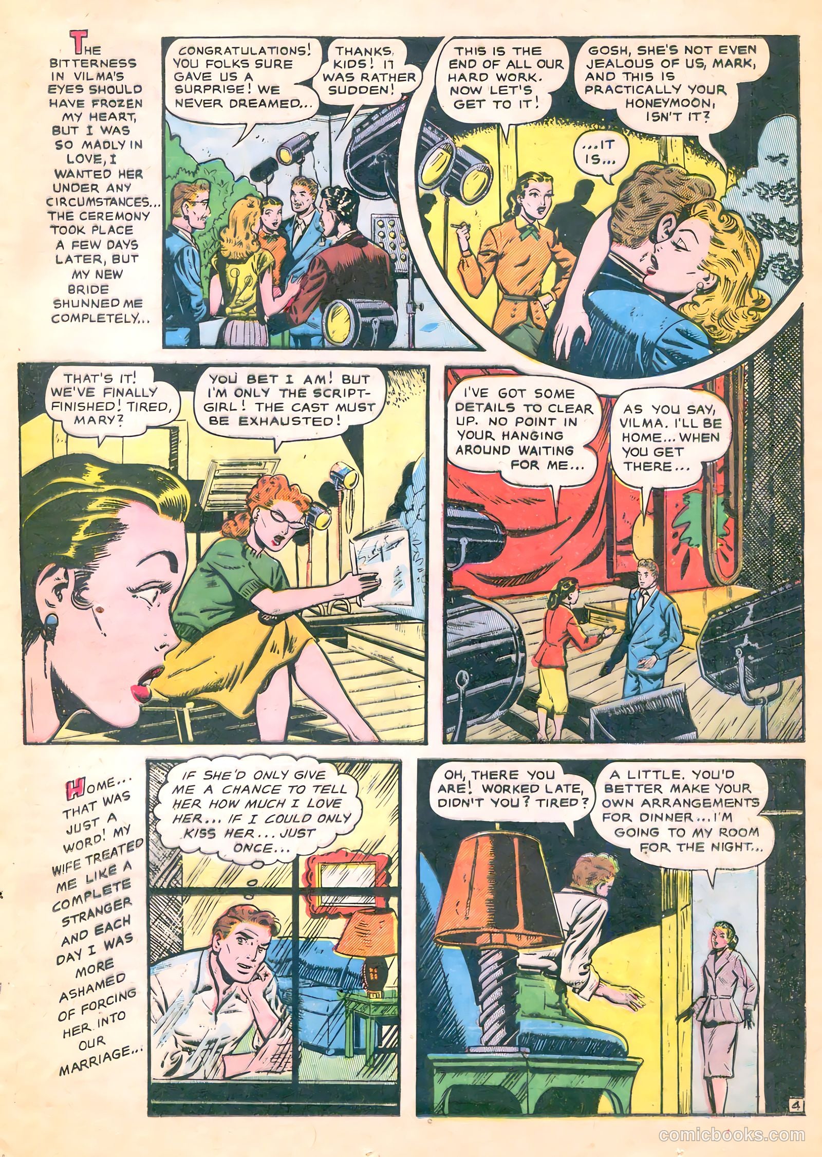 All True Romance #26 (1955) — page 23 of 36