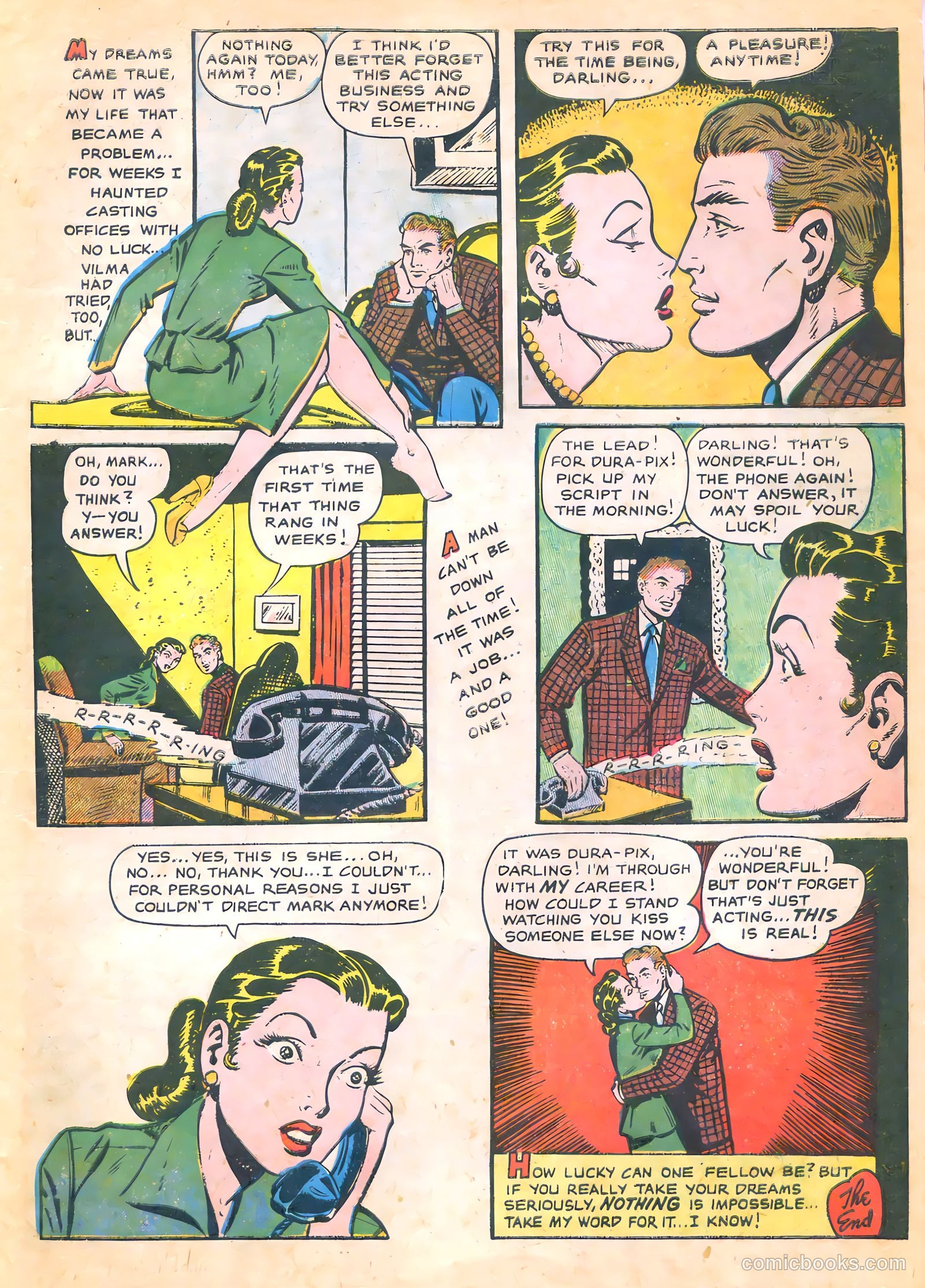 All True Romance #26 (1955) — page 27 of 36