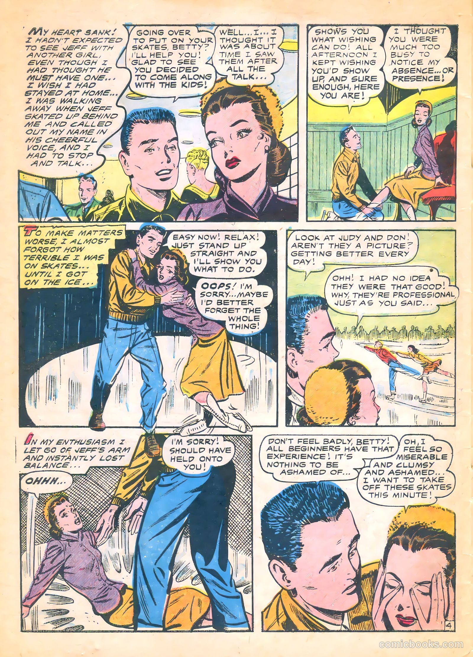 All True Romance #26 (1955) — page 32 of 36