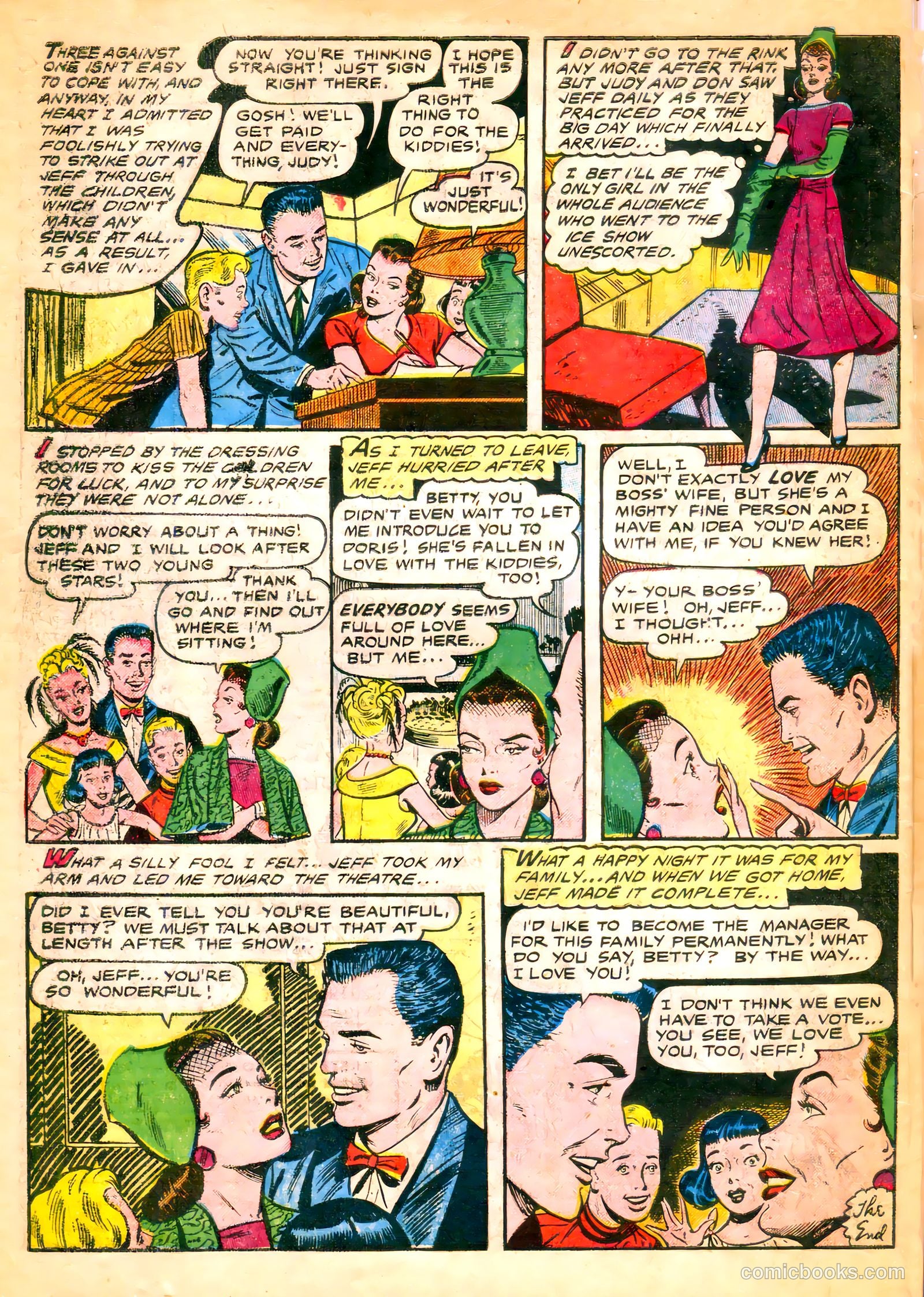 All True Romance #26 (1955) — page 34 of 36